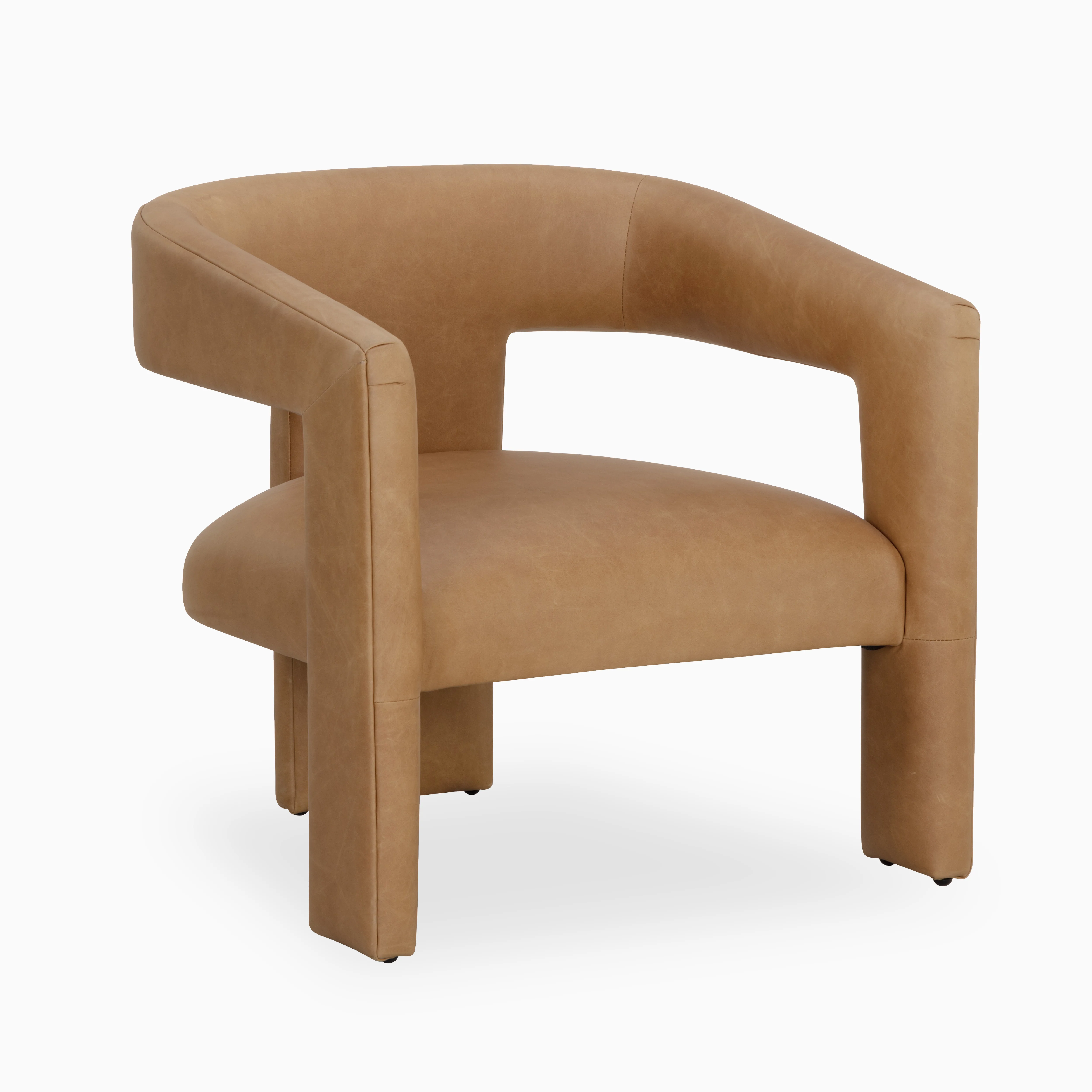 Halvern Lounge Chair in Brown - Image 3