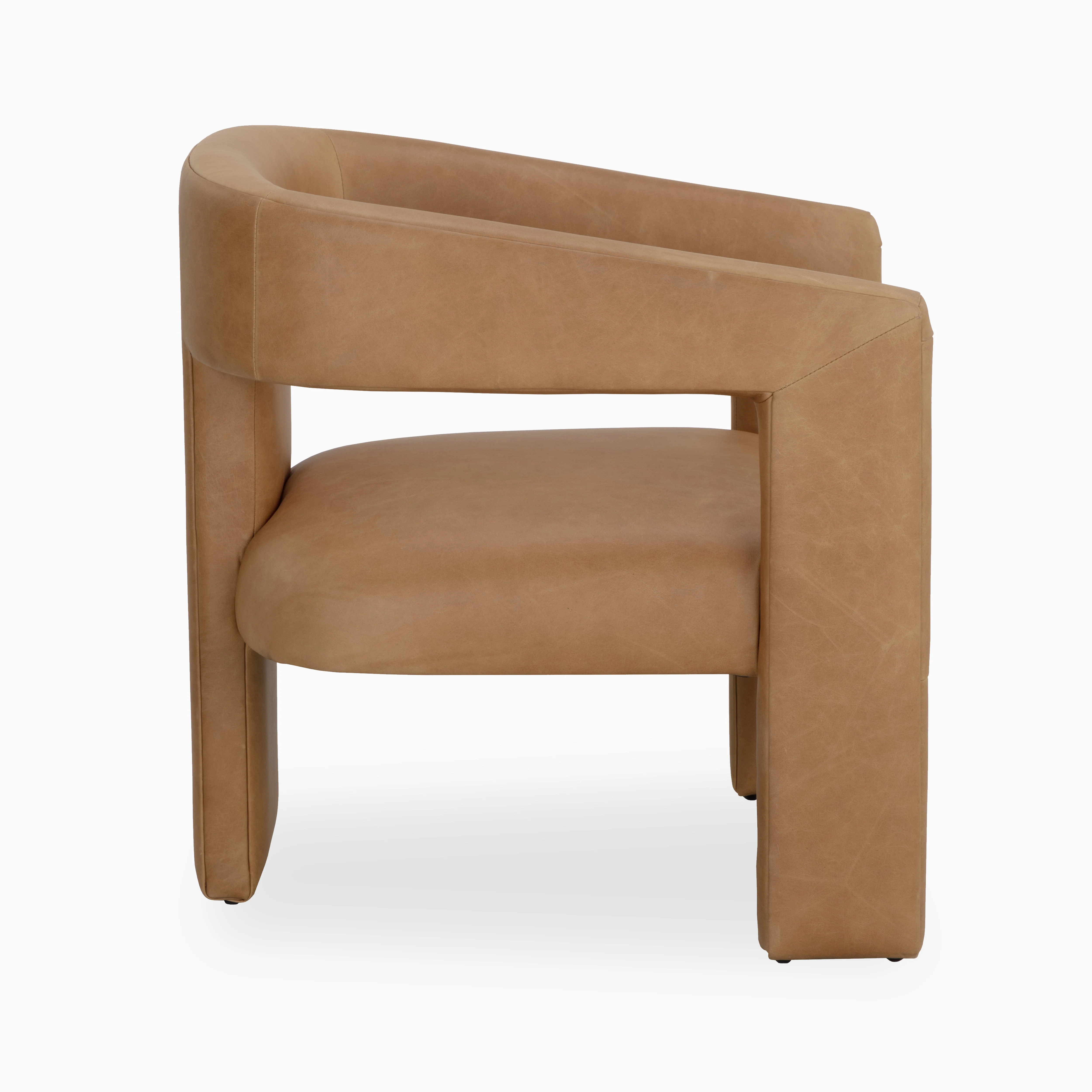 Halvern Lounge Chair in Brown - Image 4