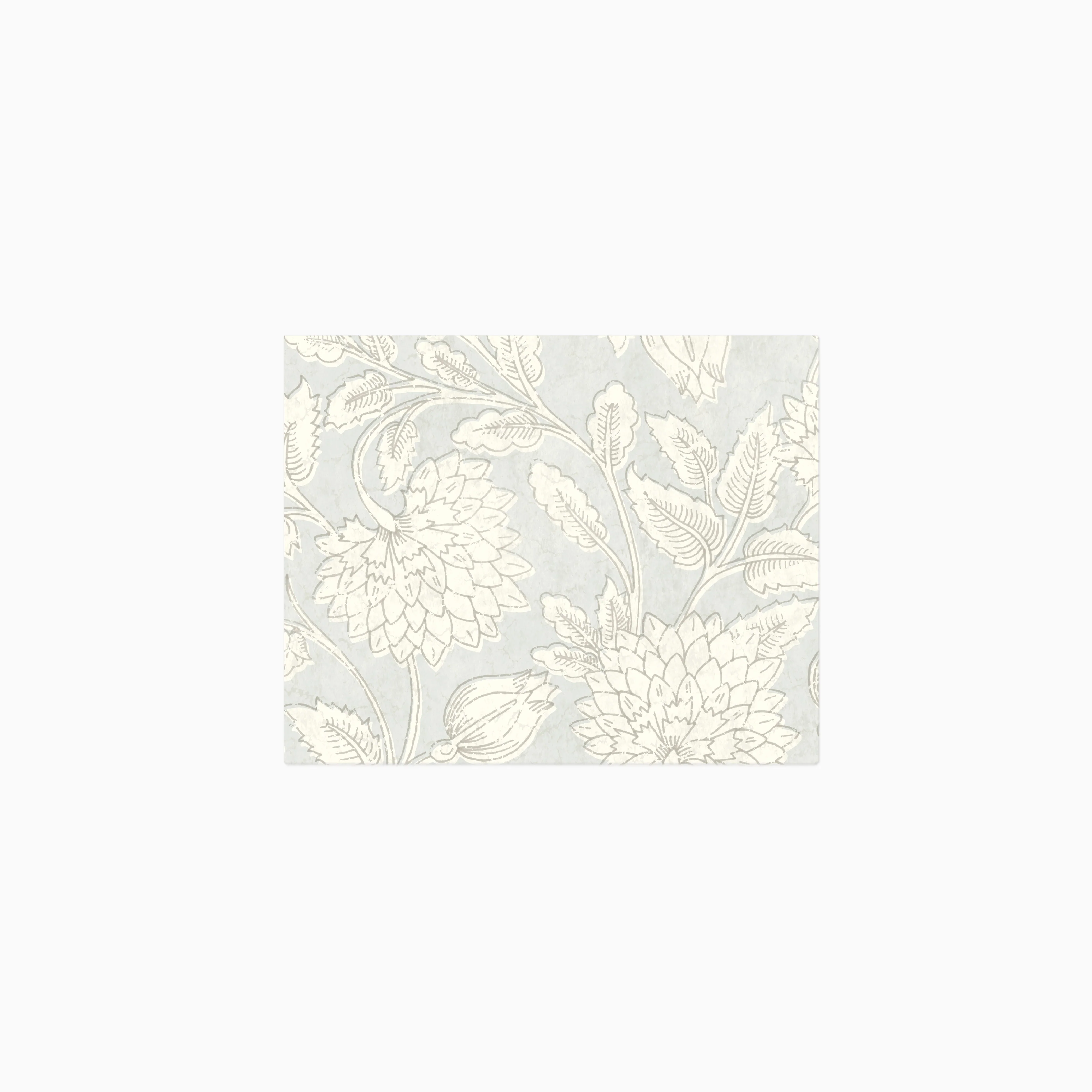 Hardwick 8" x 10" Wallpaper in Light Blue Sample