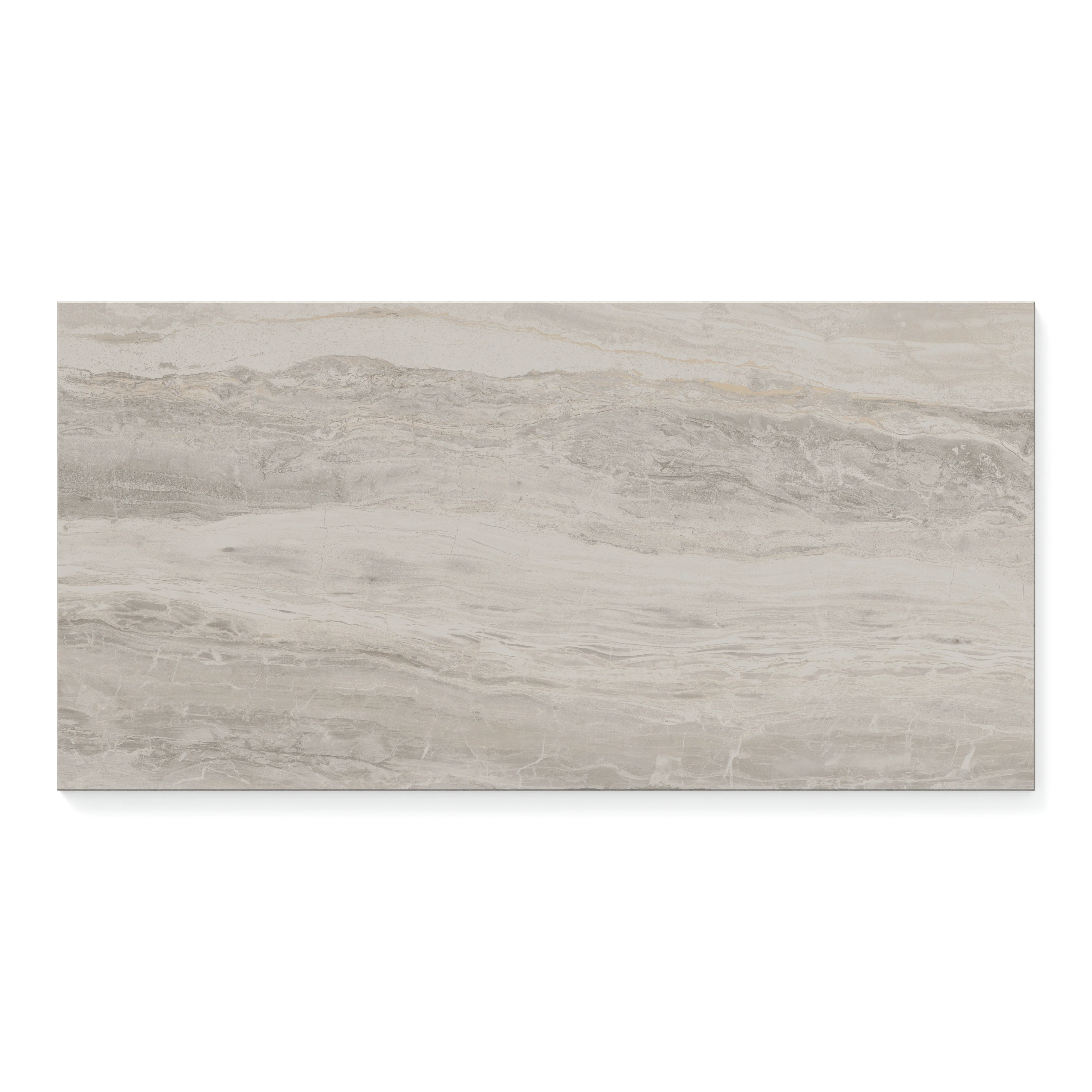 Harley 12 x 24 Polished Porcelain Tile in Greige - Image 2