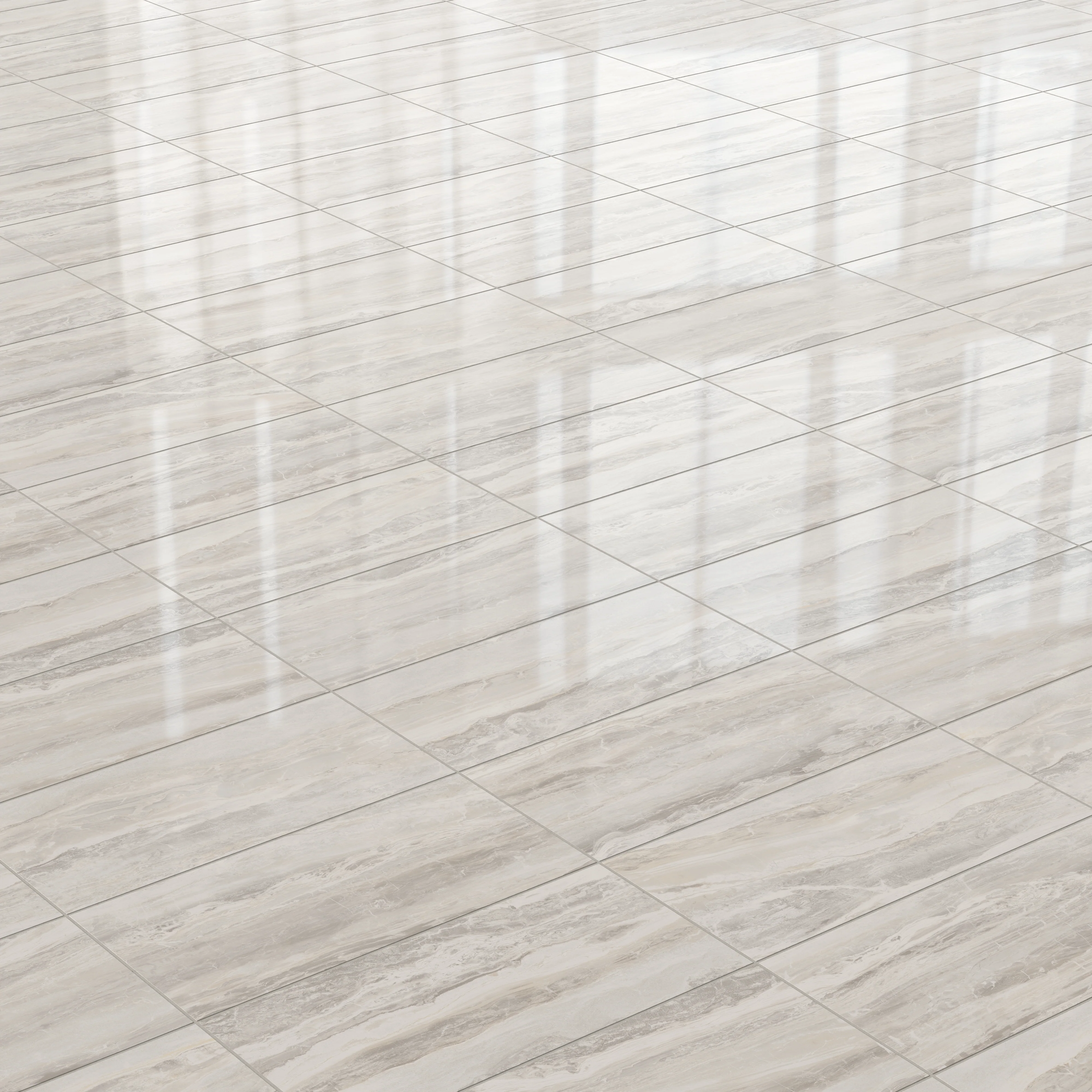 Harley 12 x 24 Polished Porcelain Tile in Greige - Image 4