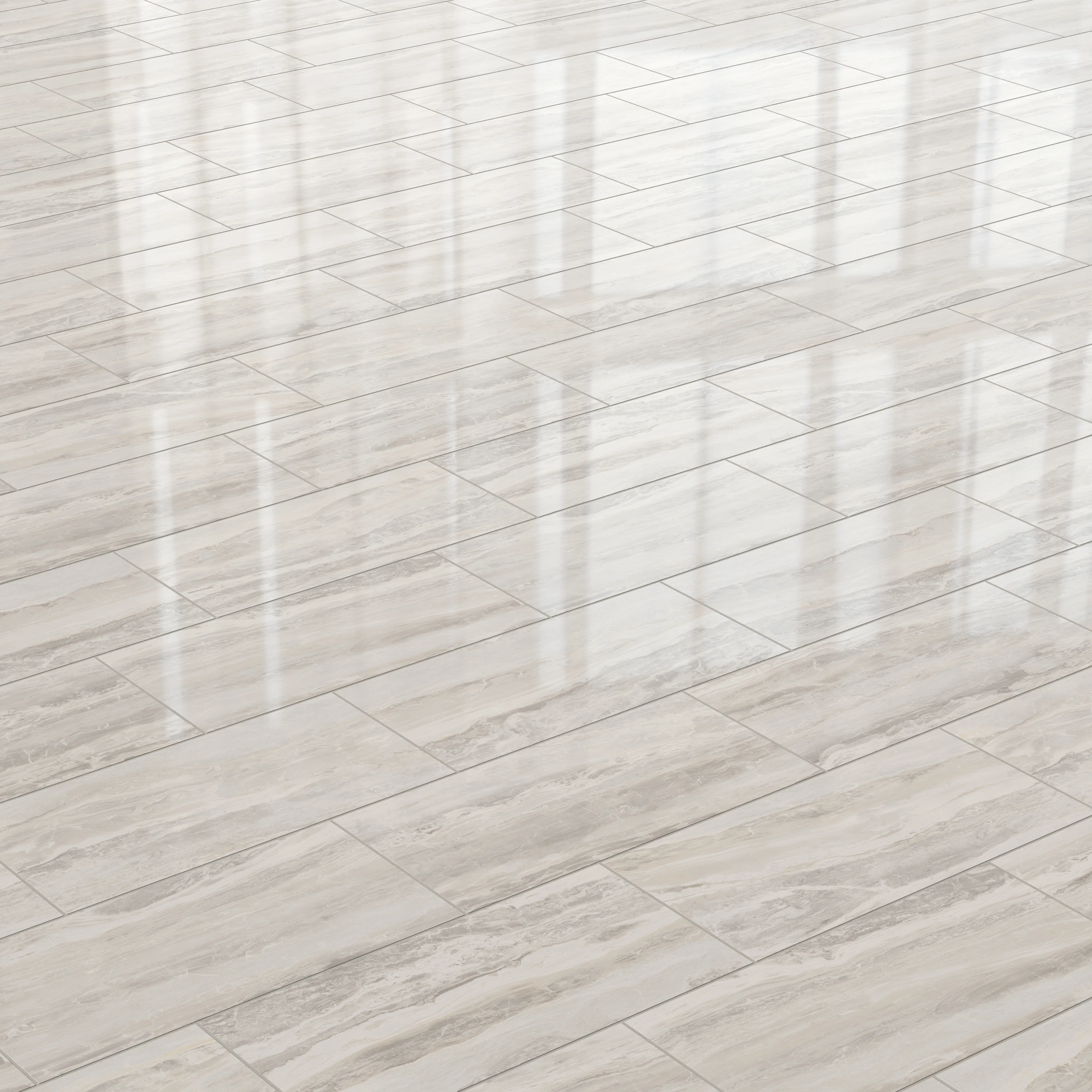 Harley 12 x 24 Polished Porcelain Tile in Greige - Image 6