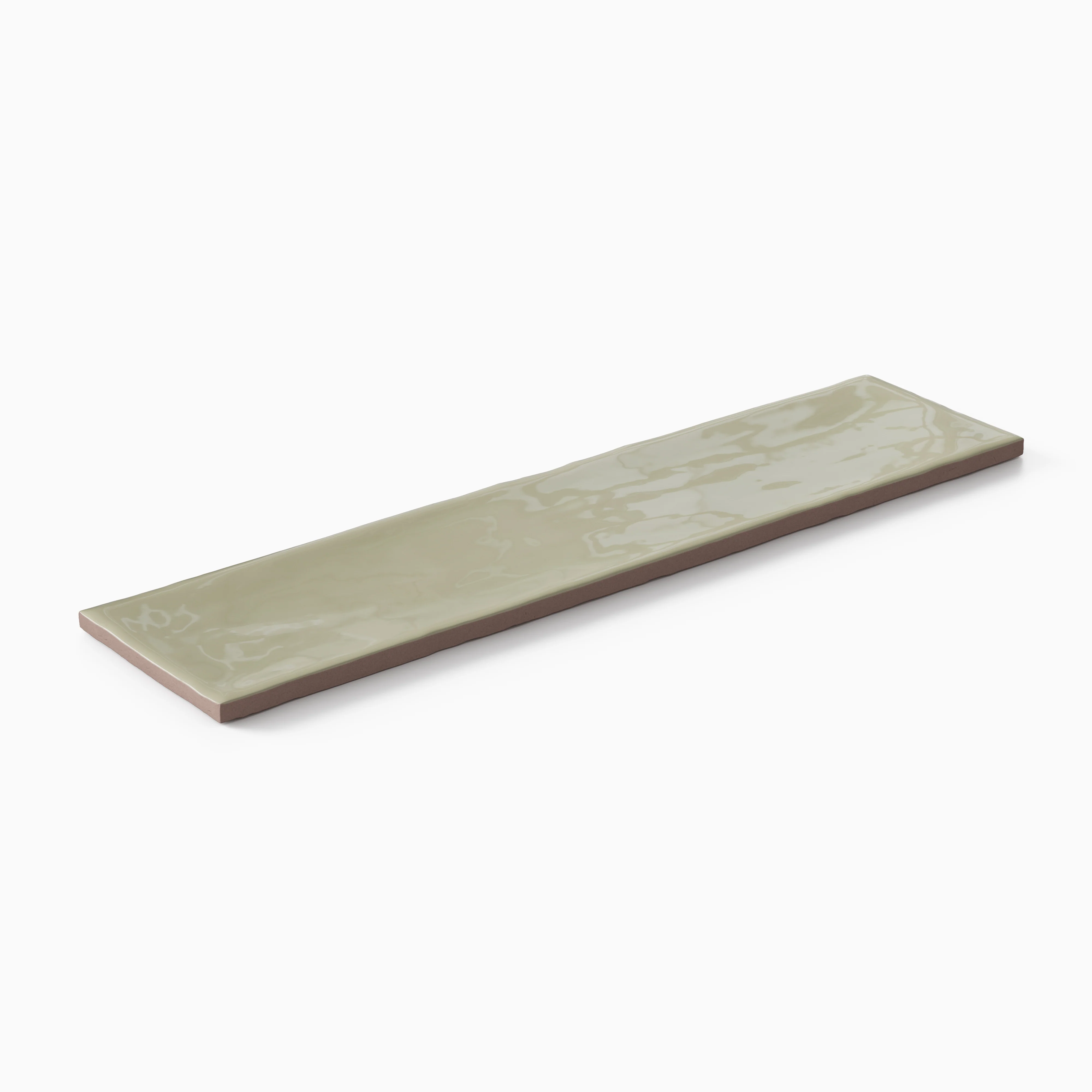 Harper 3 x 12 Glossy Ceramic Tile in Basil - Image 3