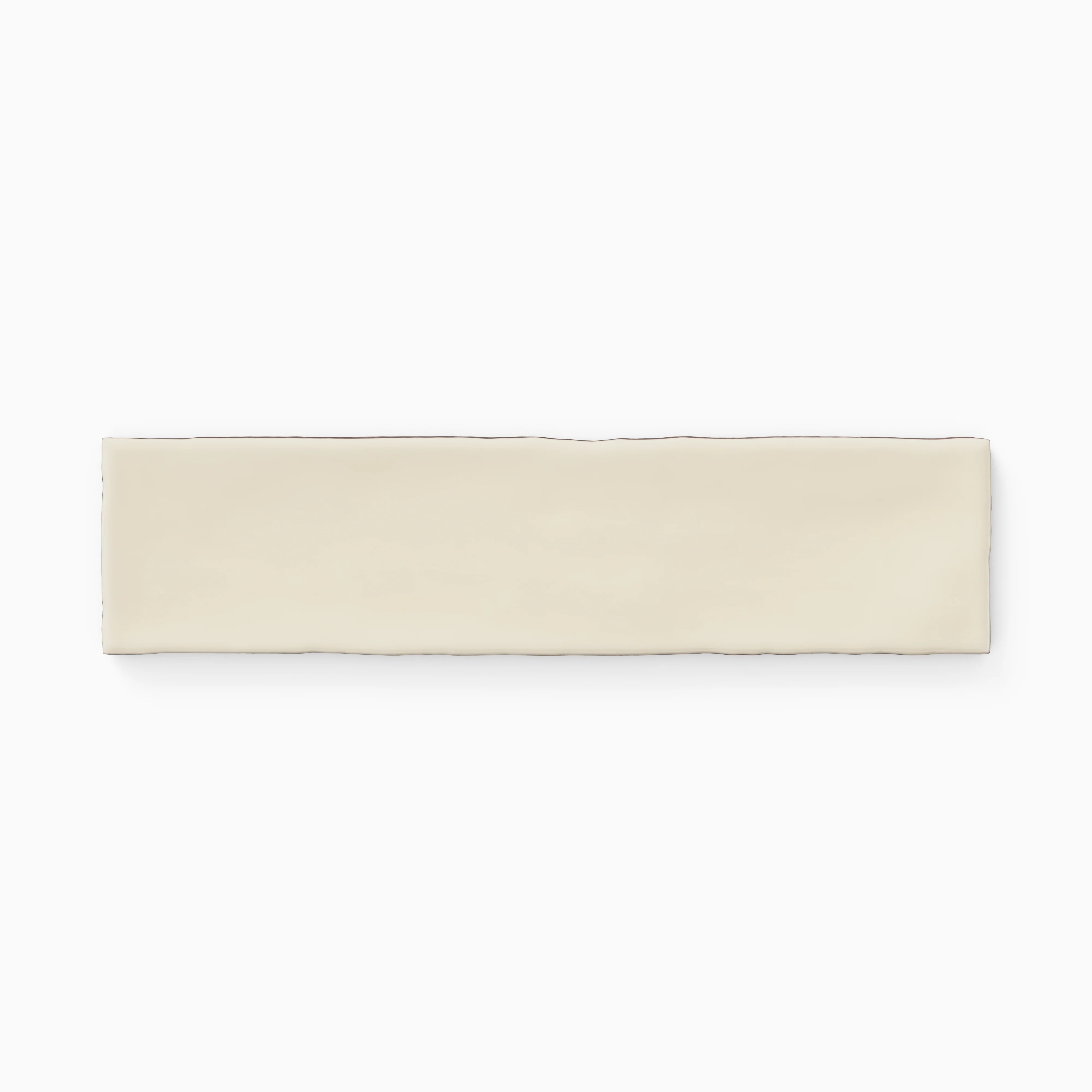 Harper 3 x 12 Glossy Ceramic Tile in Nest Beige - Image 2