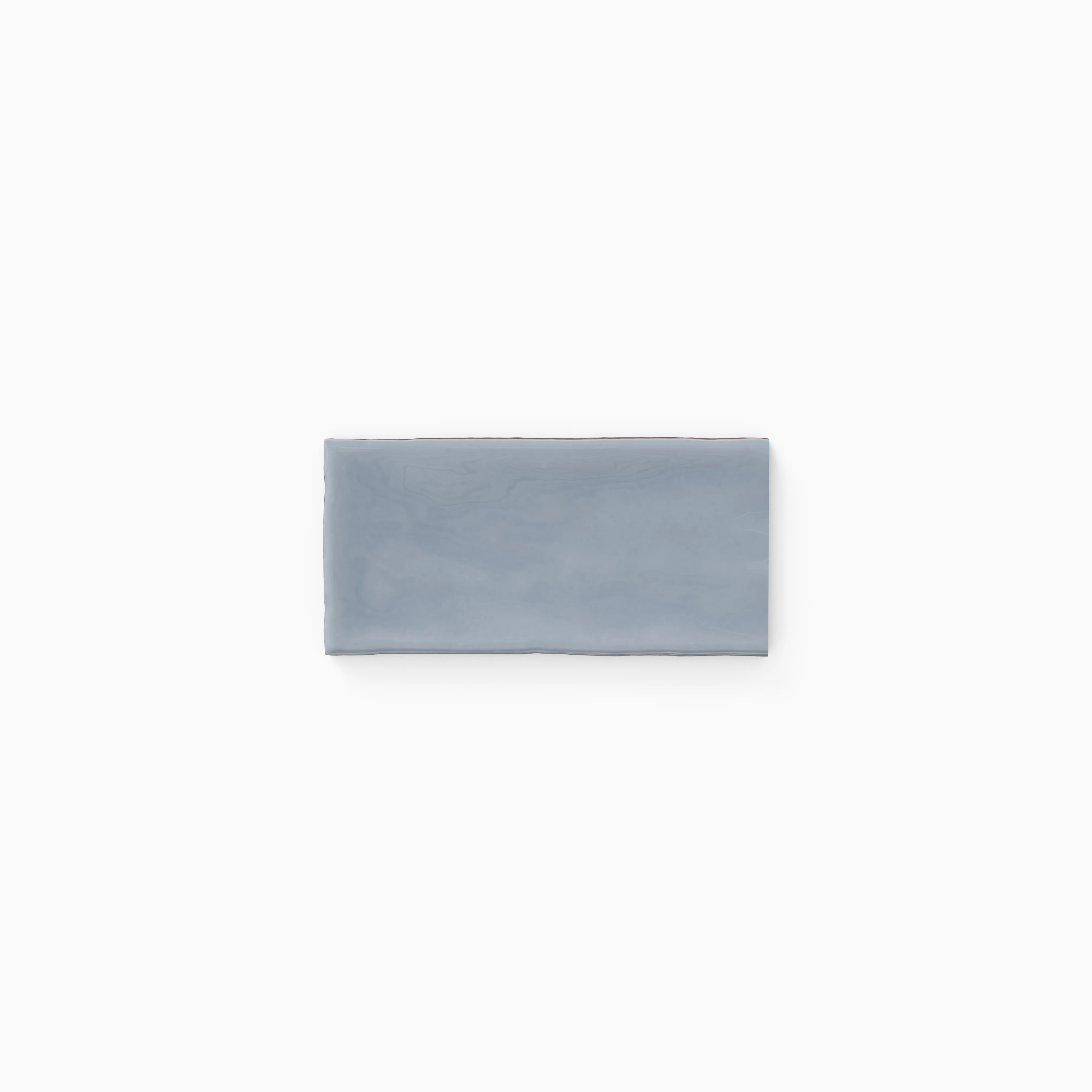 Harper 3 x 6 Glossy in Cerulean Sample