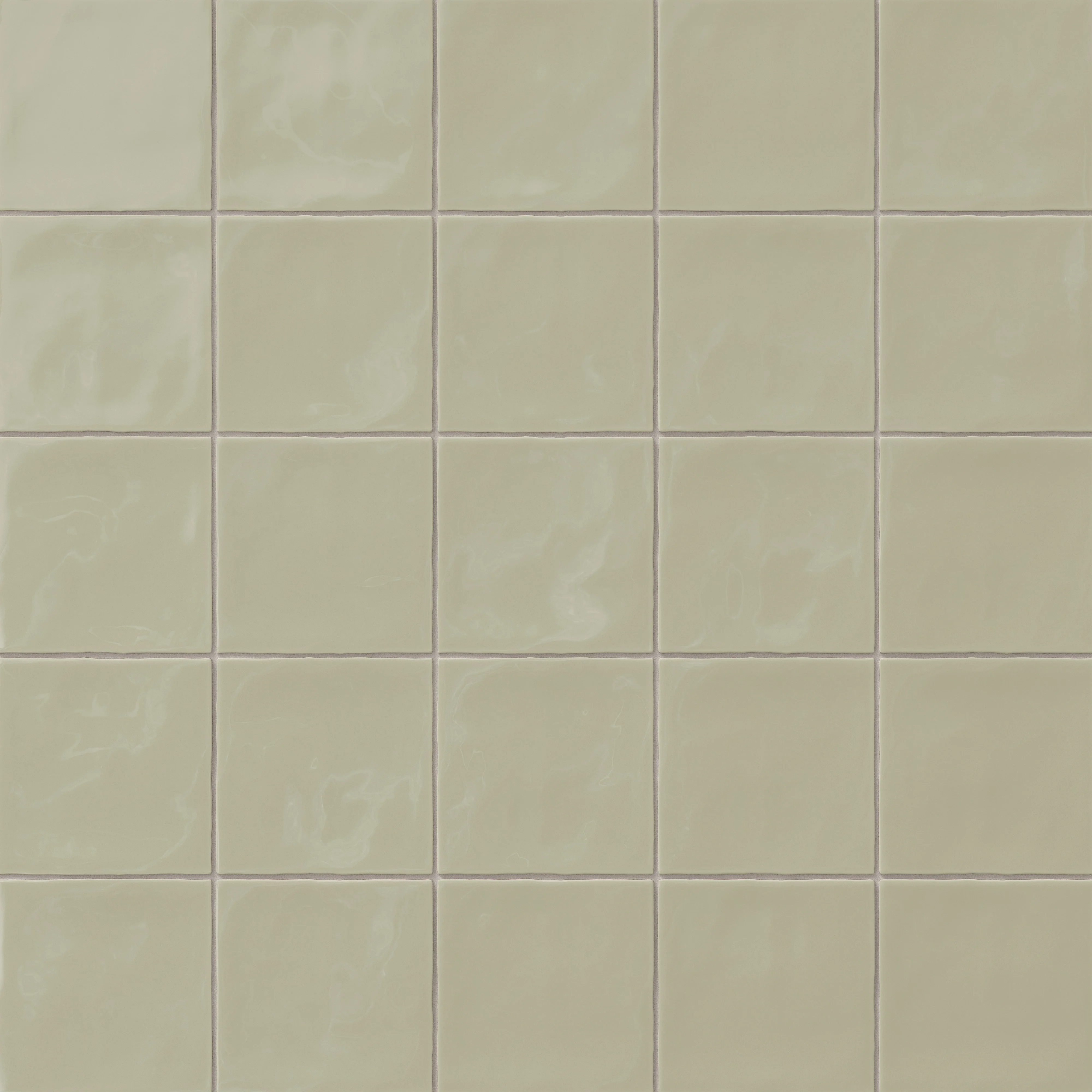 Harper 5 x 5 Glossy Ceramic Tile in Basil