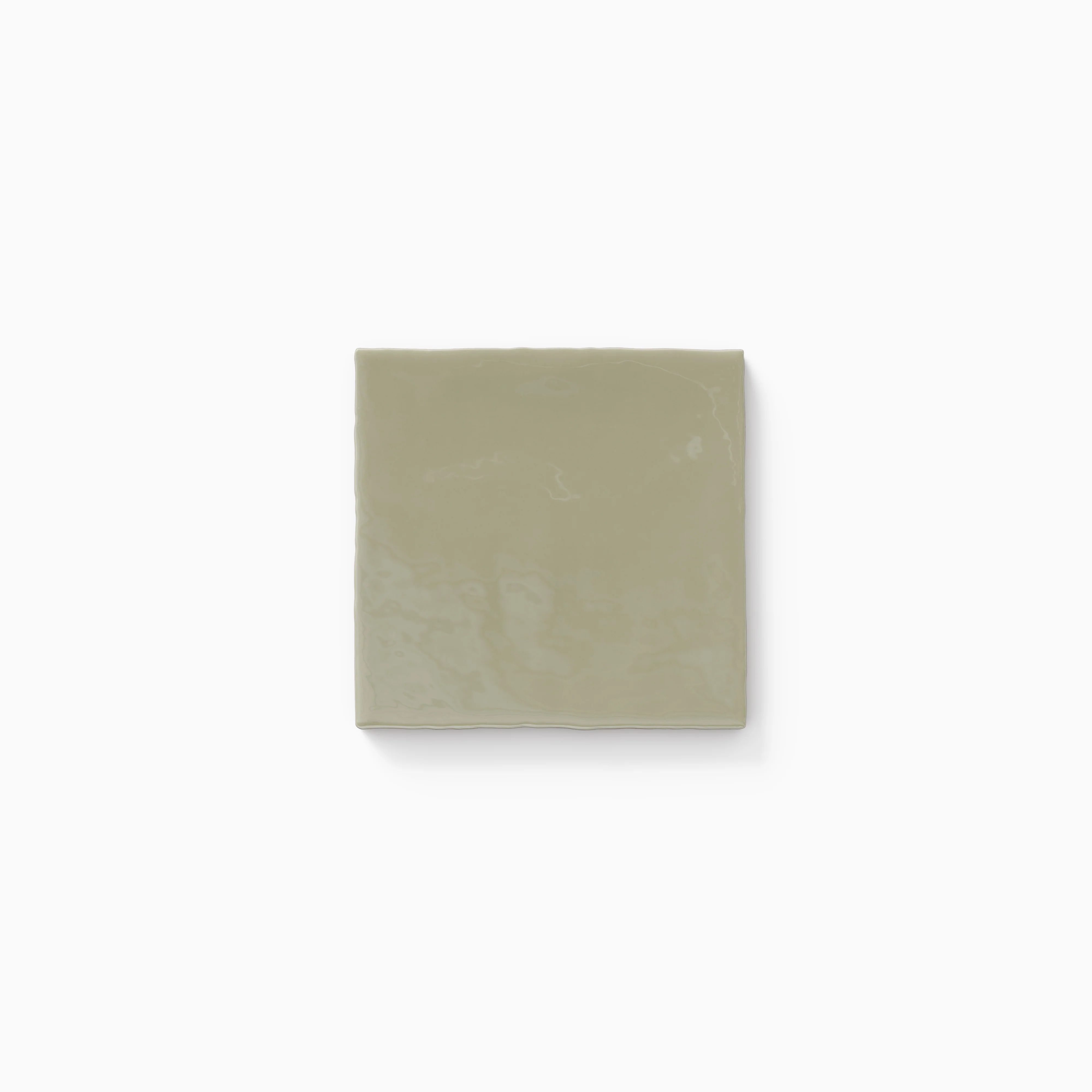 Harper 5 x 5 Glossy Ceramic Tile in Basil - Image 2