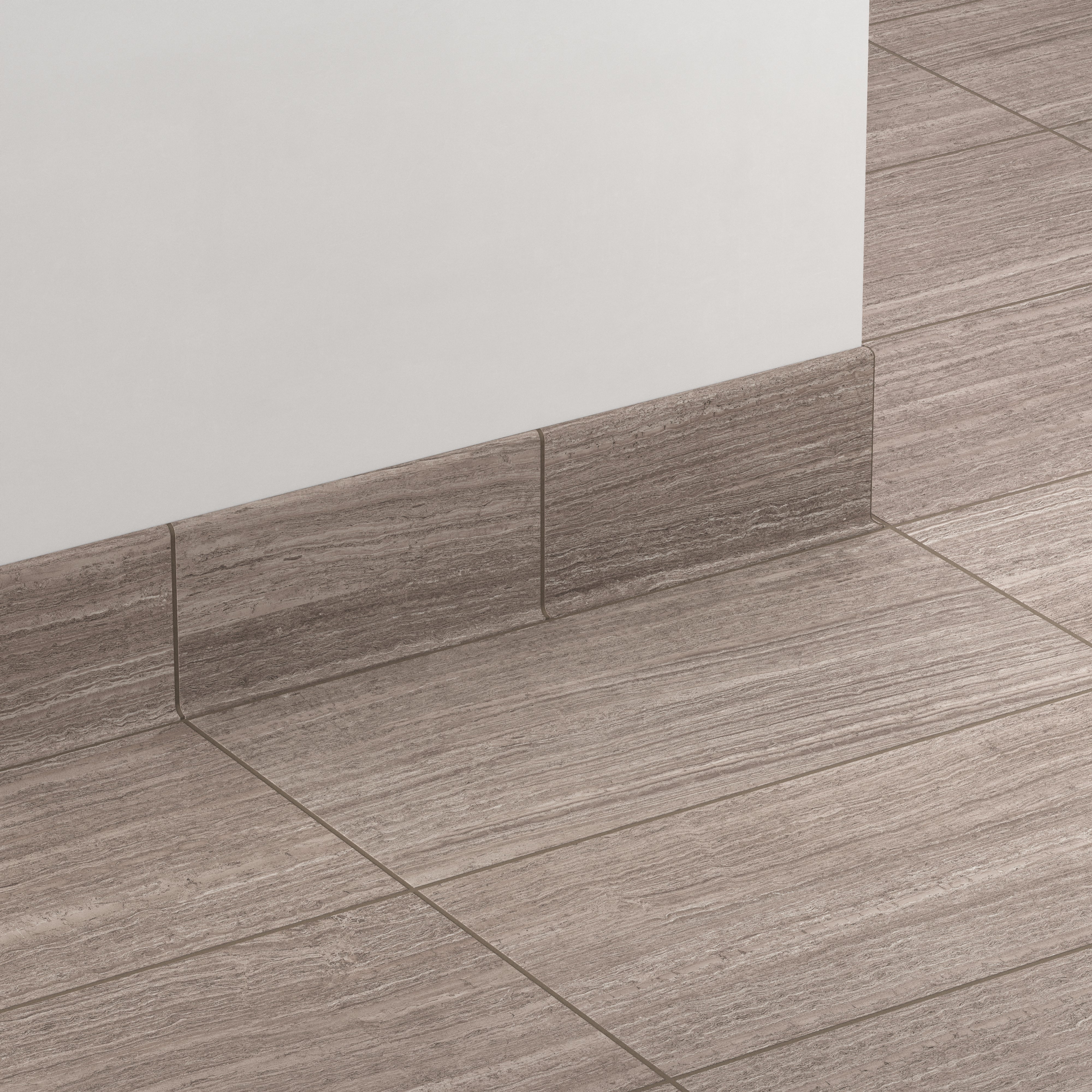 Hendrix 6 x 12 Matte Porcelain Cove Base Tile in Dune - Image 3