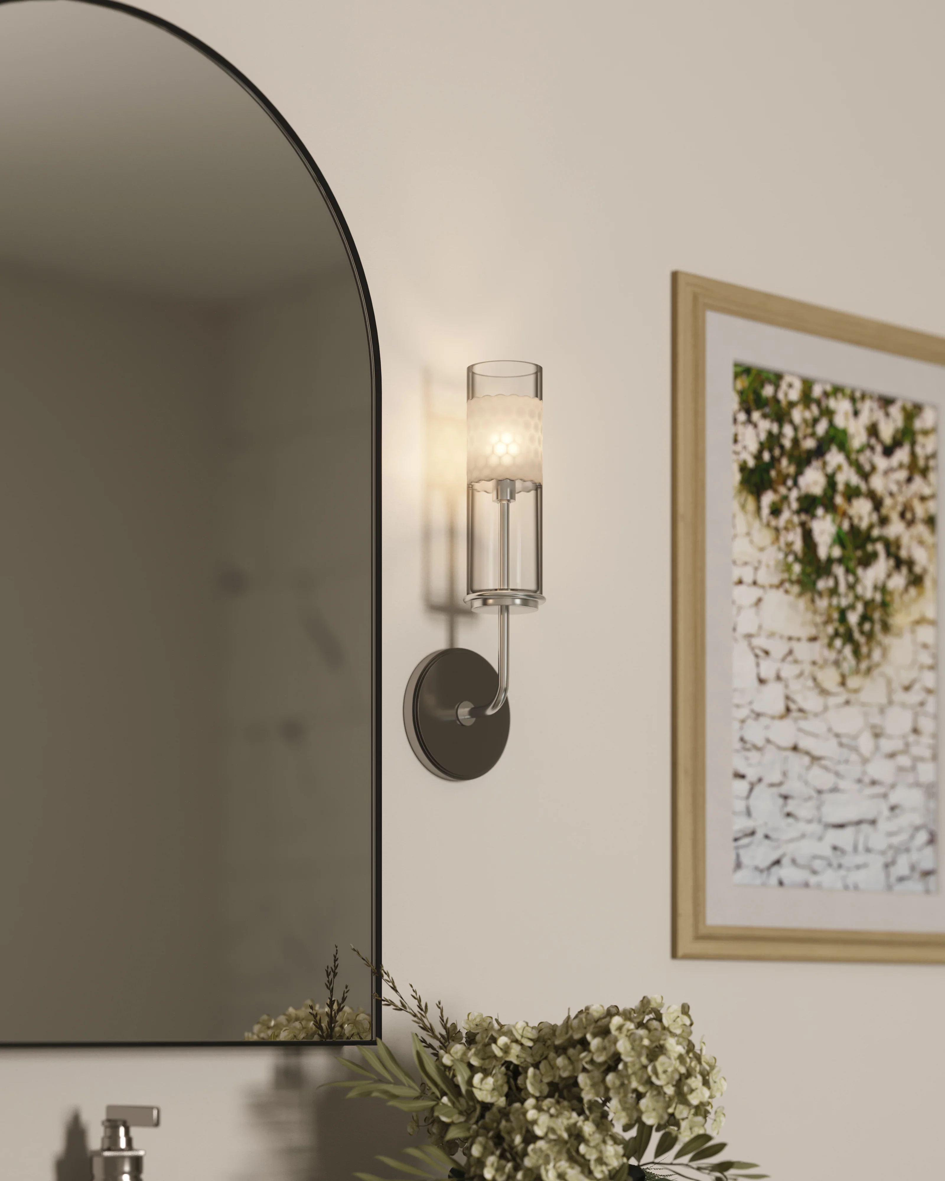 Hera Bath And Vanity Light In Polished Nickel - Image 2