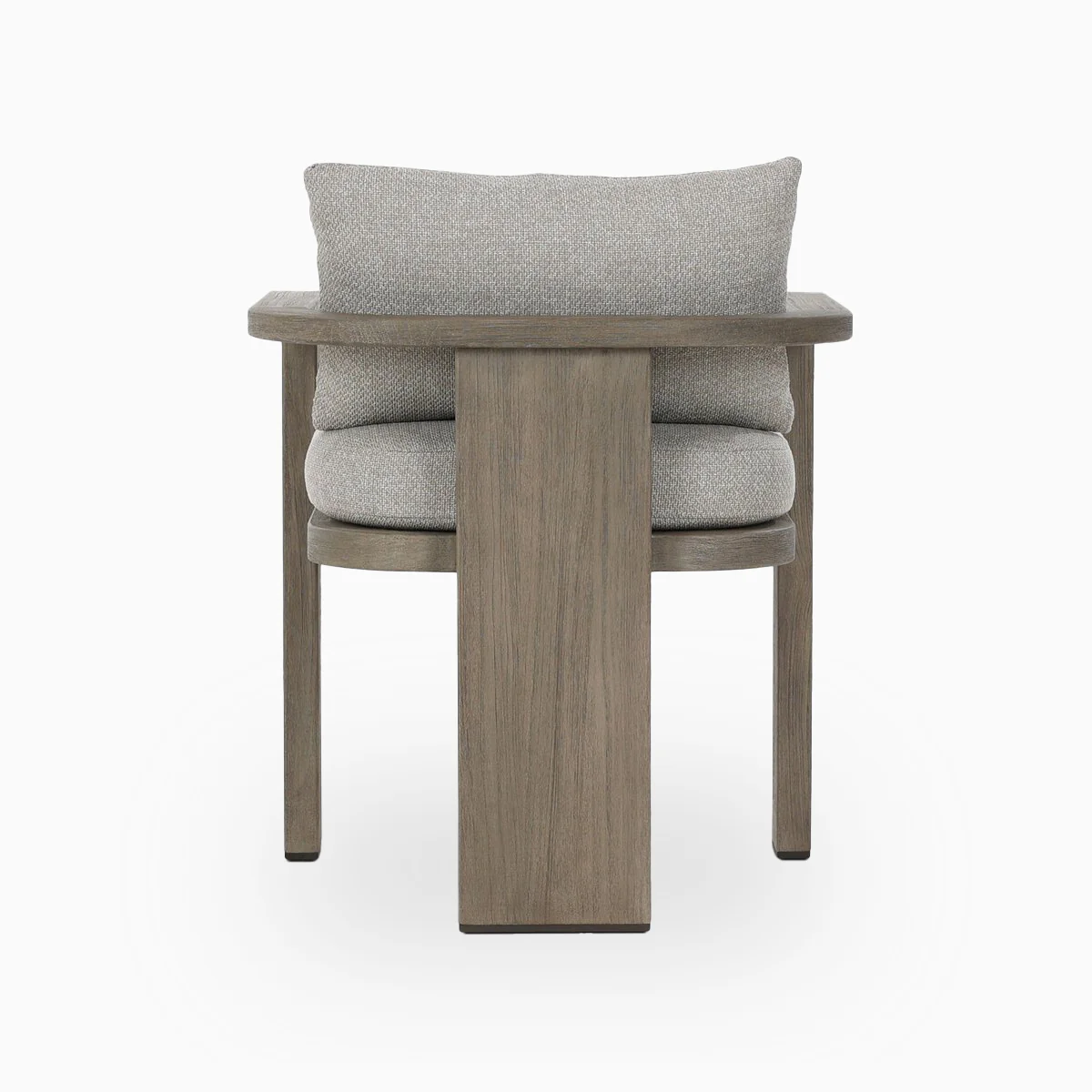 Hightide Outdoor Dining Armchair in Stained Aged Grey/Haynes Fog - Image 5