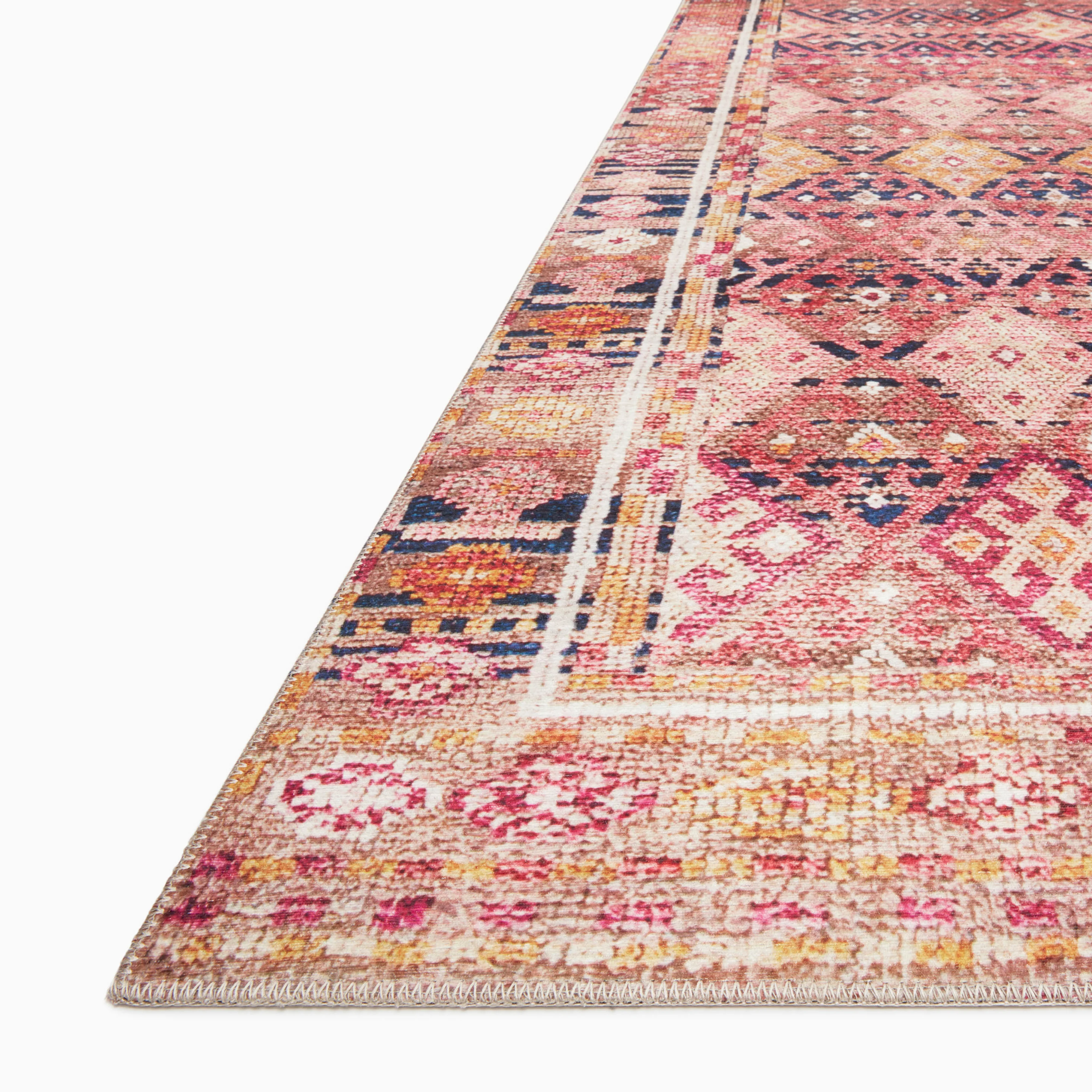 Hutchinson Rug in Blush / Multi - Image 2