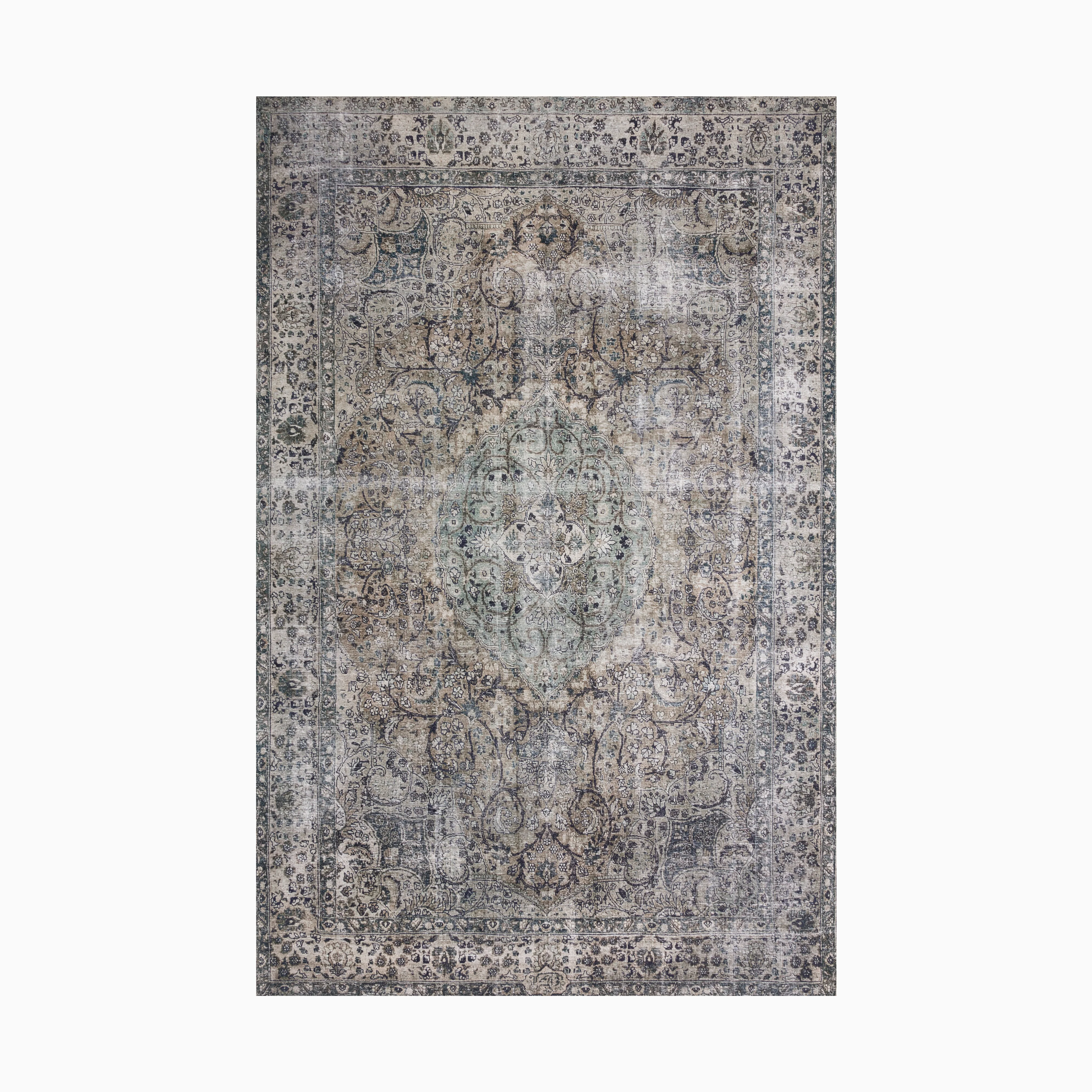 Hutchinson Rug in Slate / Fog