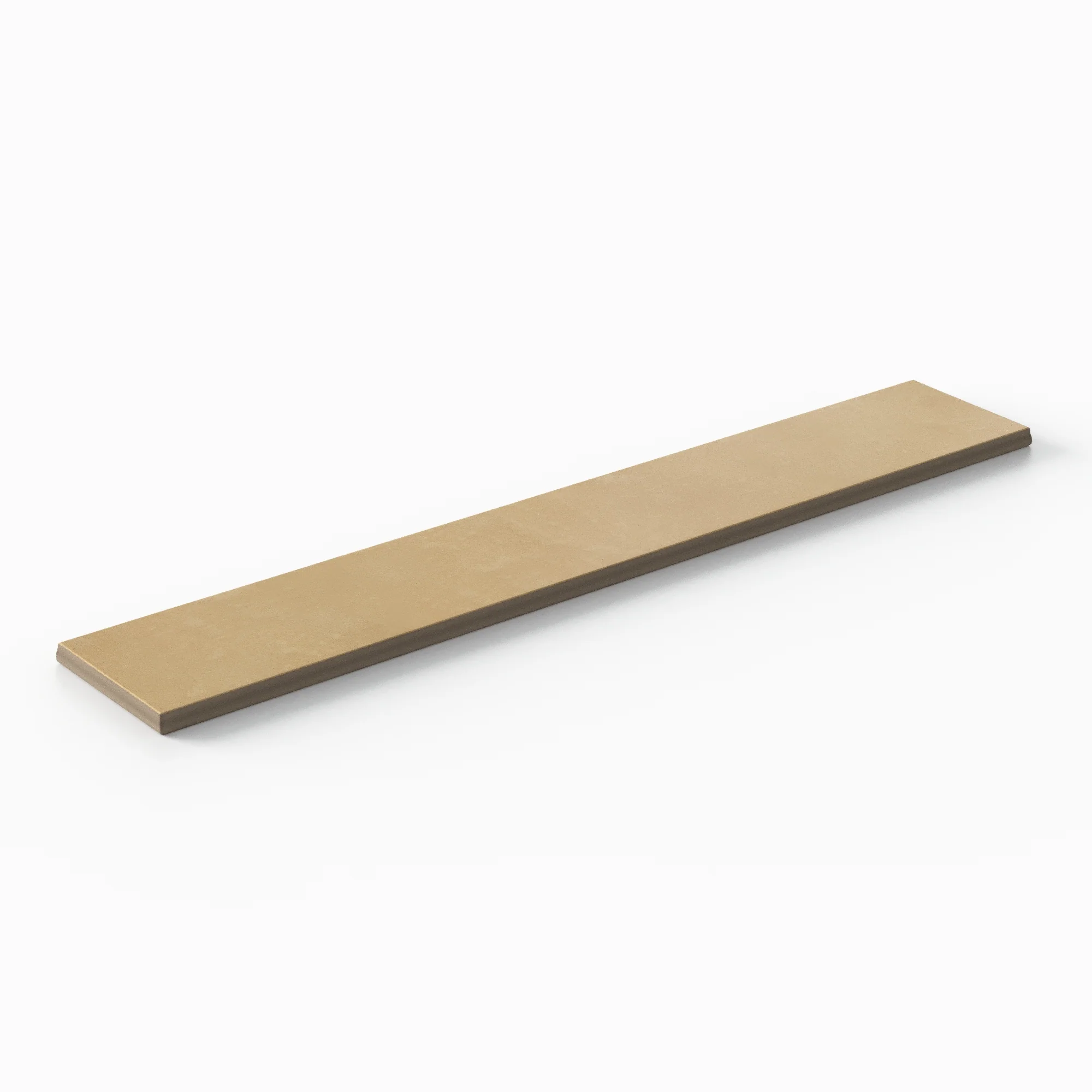 Isabel 2.5 x 12 Matte Porcelain Tile in Golden Sky - Image 3