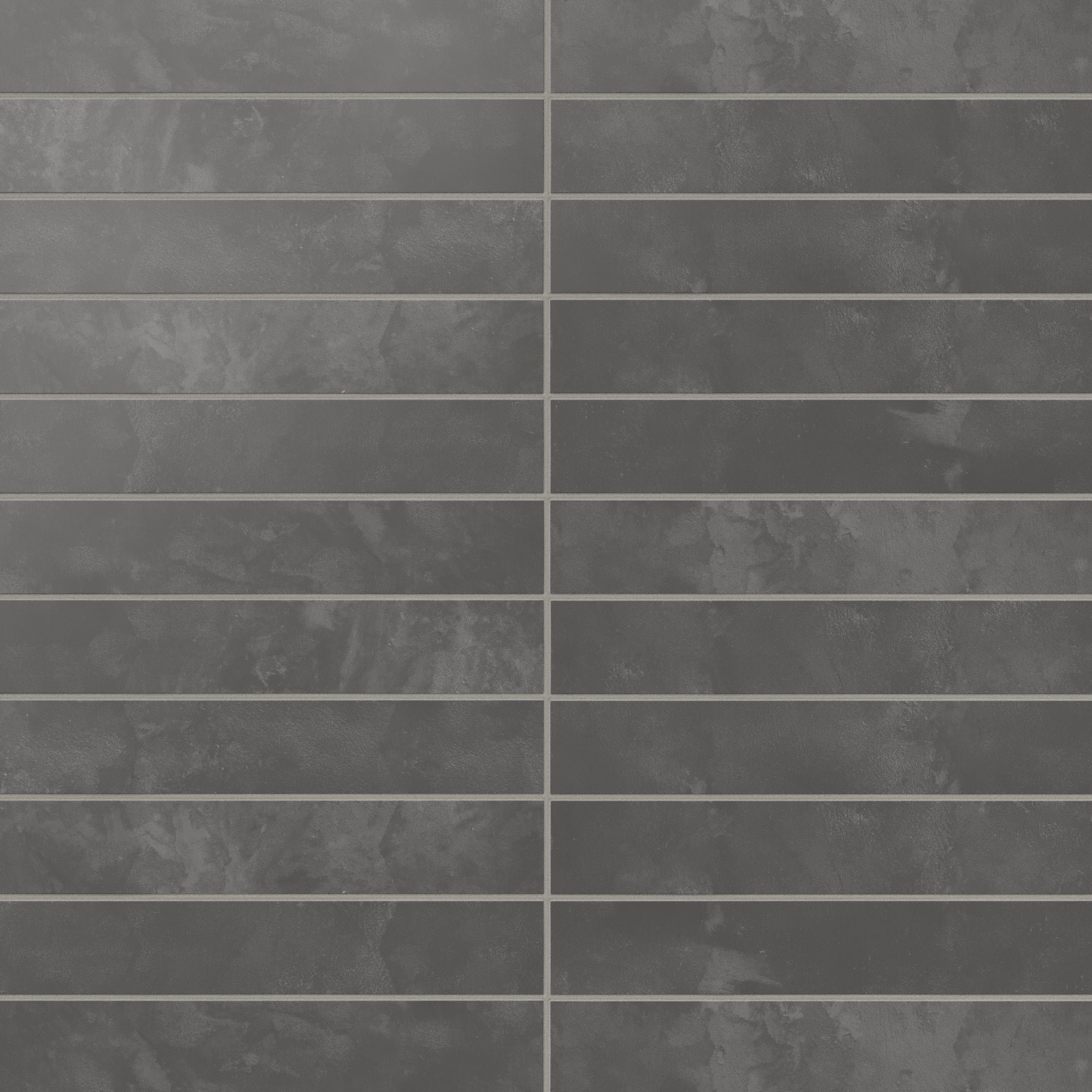 Isabel 2.5 x 12 Matte Porcelain Tile in Midnight Slate