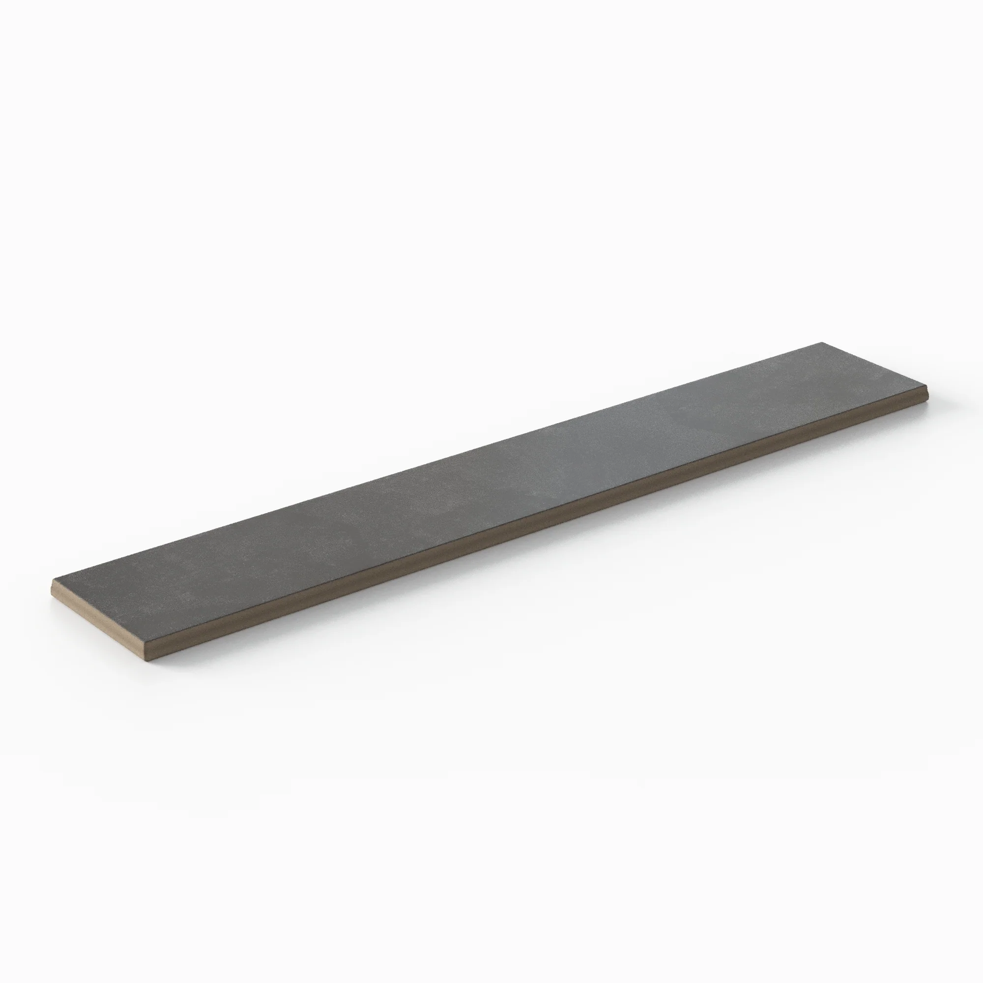 Isabel 2.5 x 12 Matte Porcelain Tile in Midnight Slate - Image 3