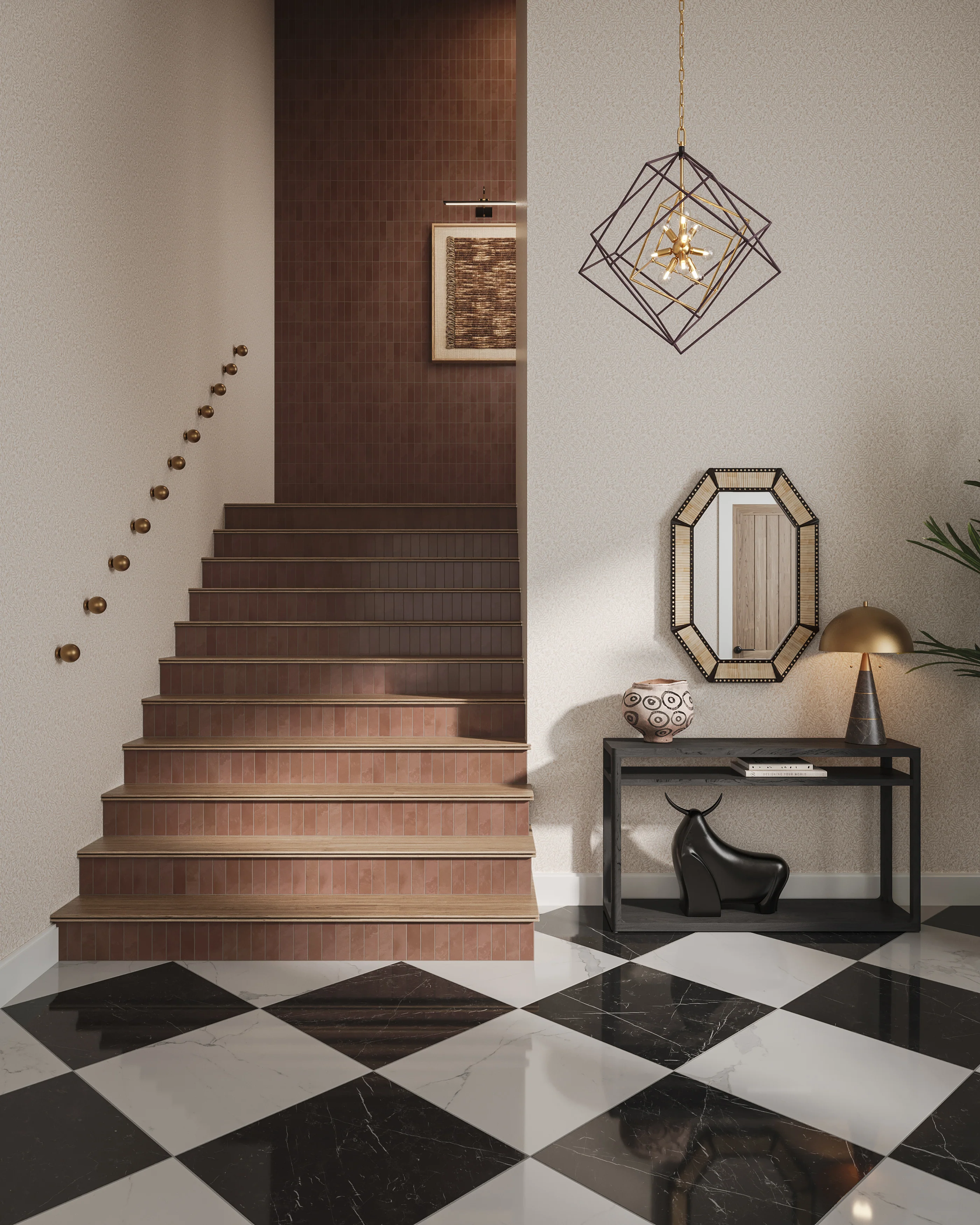 Isabel 2 x 6 Matte Porcelain Tile in Burnt Umber - Image 6