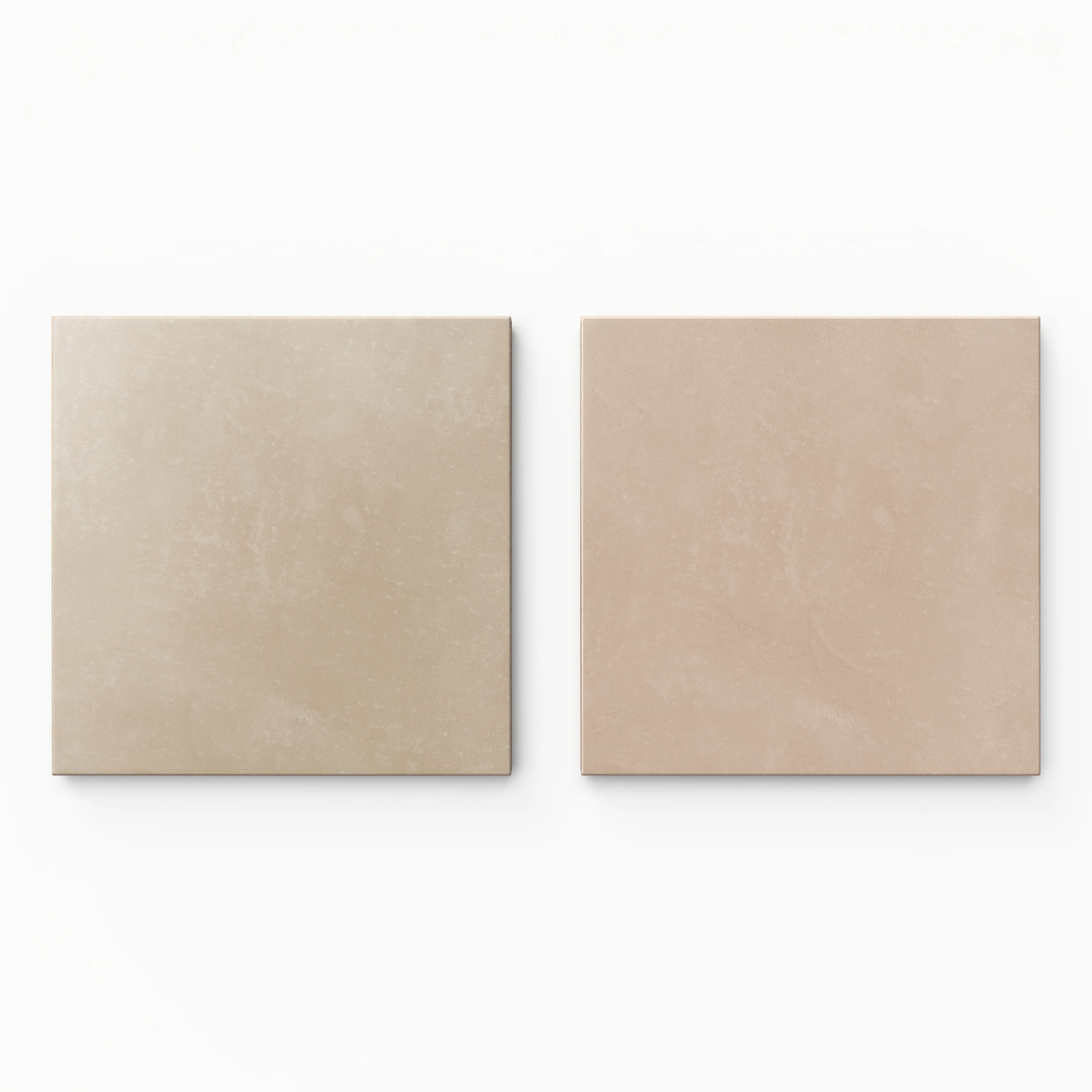 Isabel 6 x 6 Checkerboard Matte Porcelain Tile in Sahara Sand and Dusty Rose - Image 2