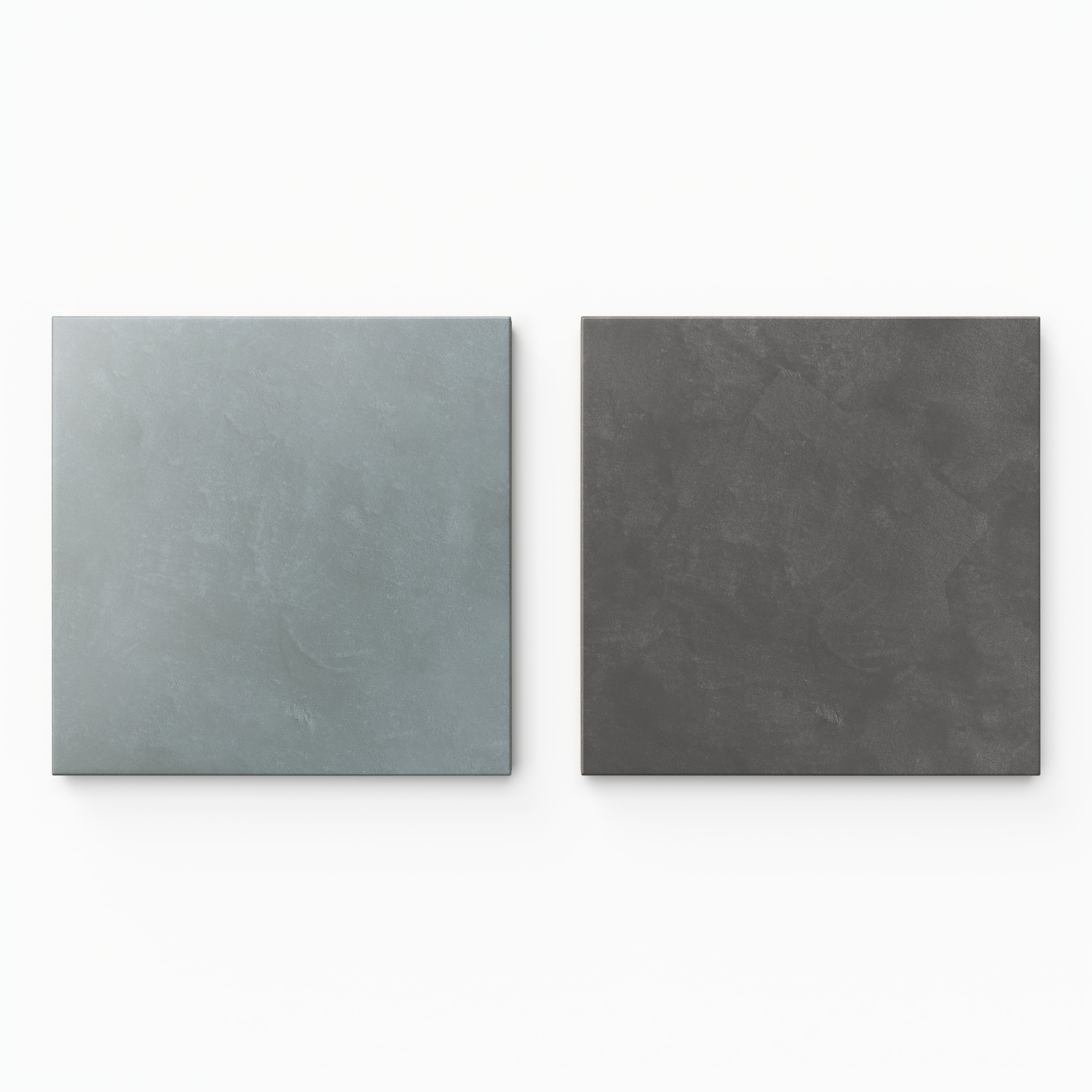 Isabel 6 x 6 Checkerboard Matte Porcelain Tile in Saltwater and Midnight Slate - Image 2