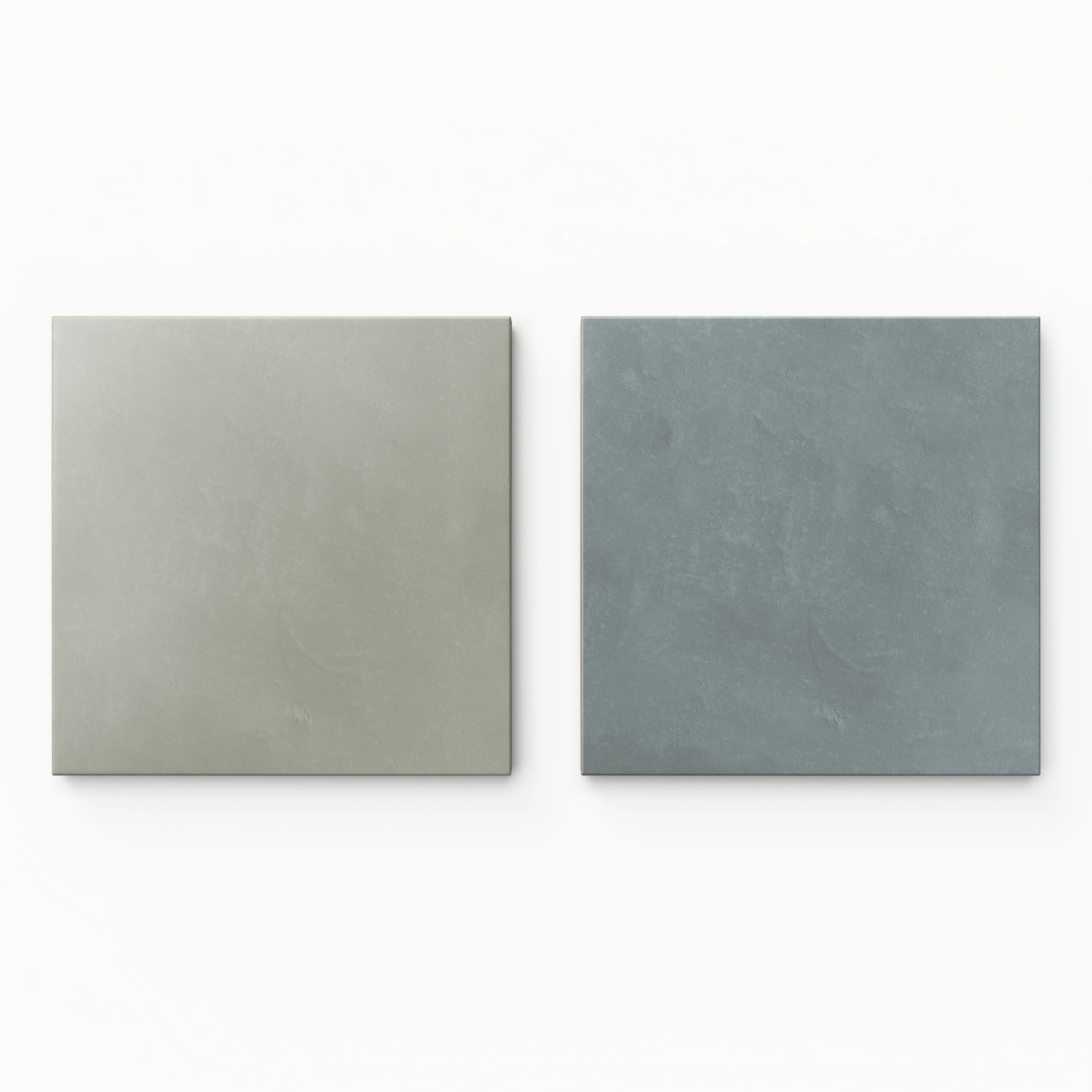 Isabel 6 x 6 Checkerboard Matte Porcelain Tile in Soft Sage and Saltwater - Image 2