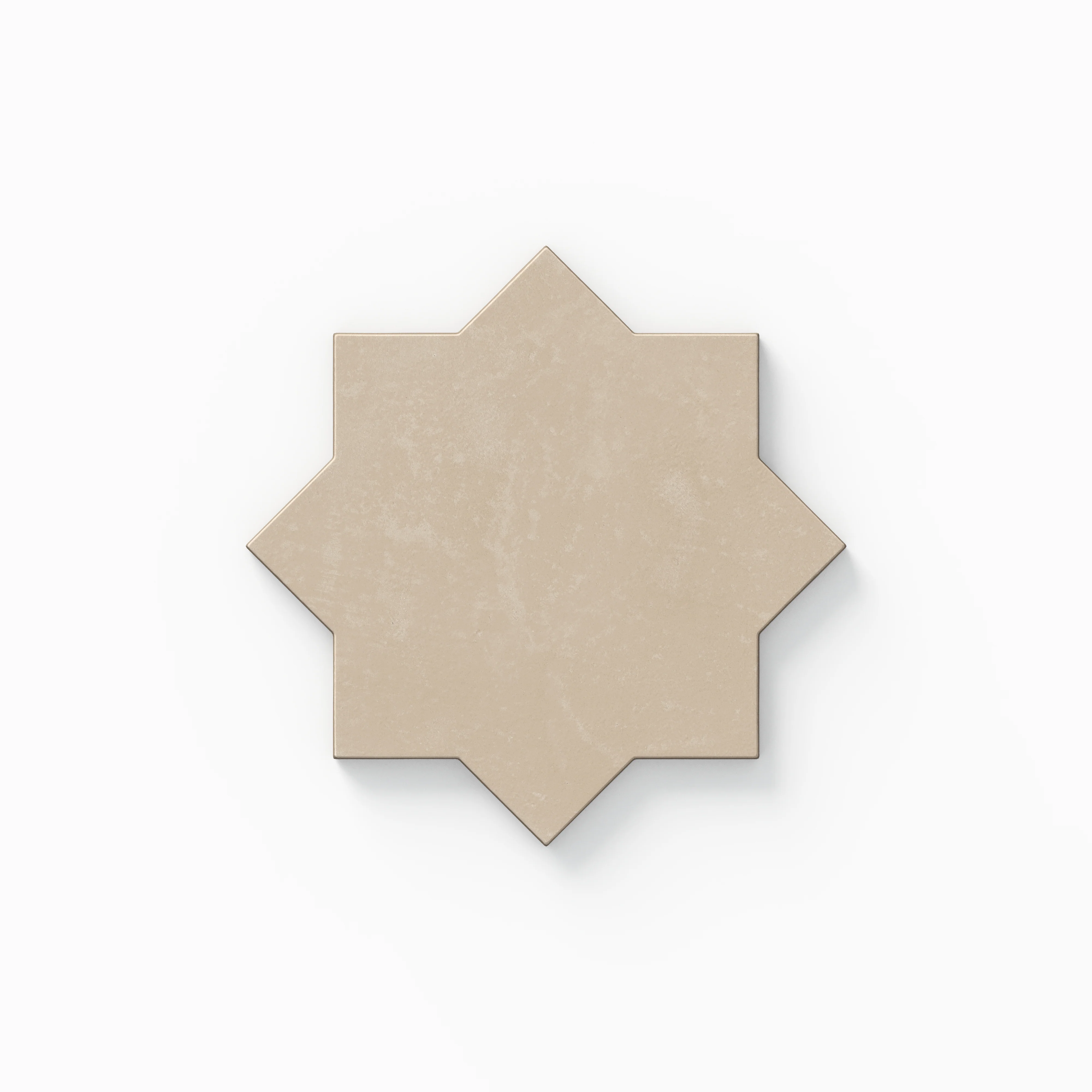 Isabel 6 x 6 Matte Star in Almond Mist Sample