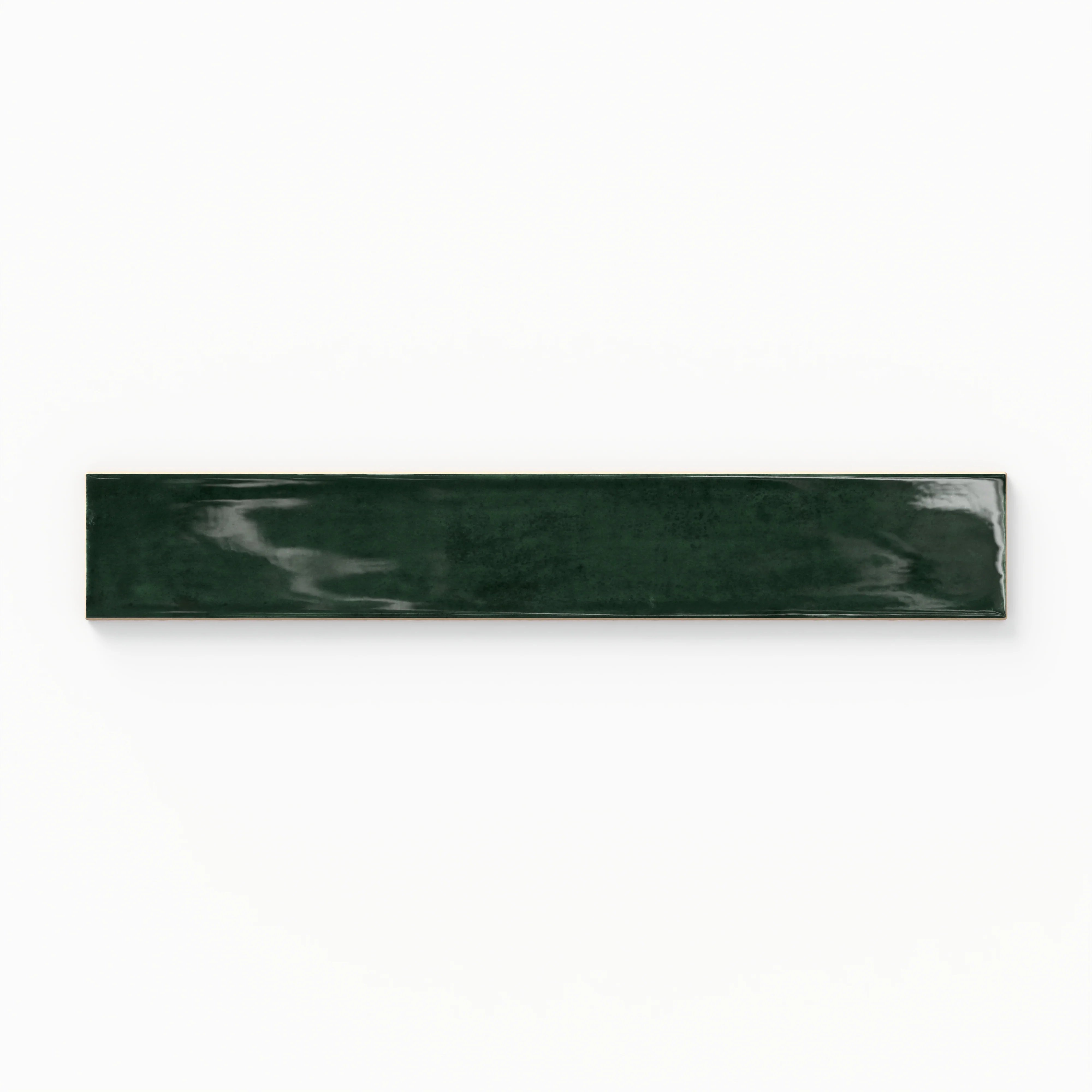 Jaden 2.5 x 16 Glossy Ceramic Tile in Hunter - Image 3