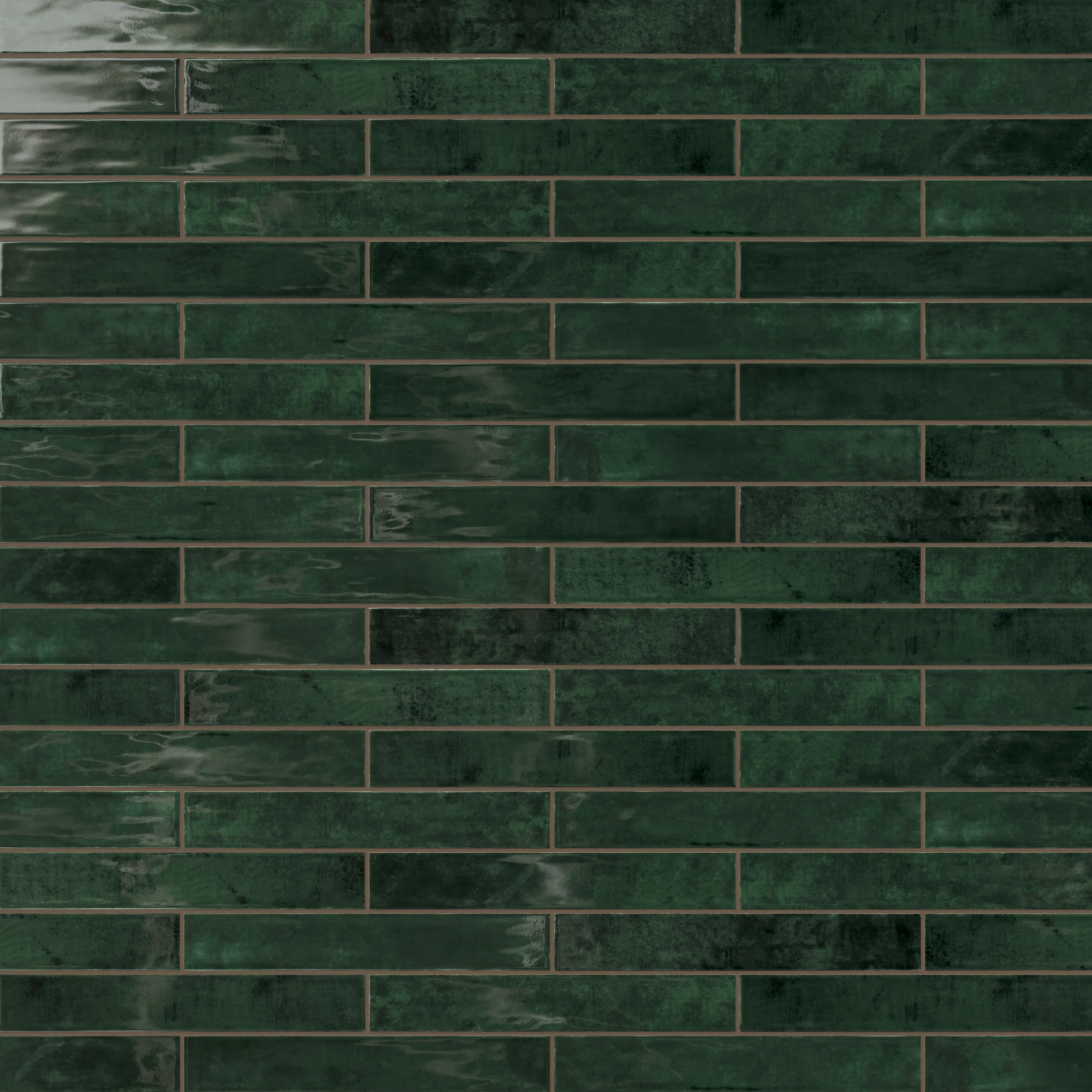 Jaden 2.5 x 16 Glossy Ceramic Tile in Hunter - Image 9