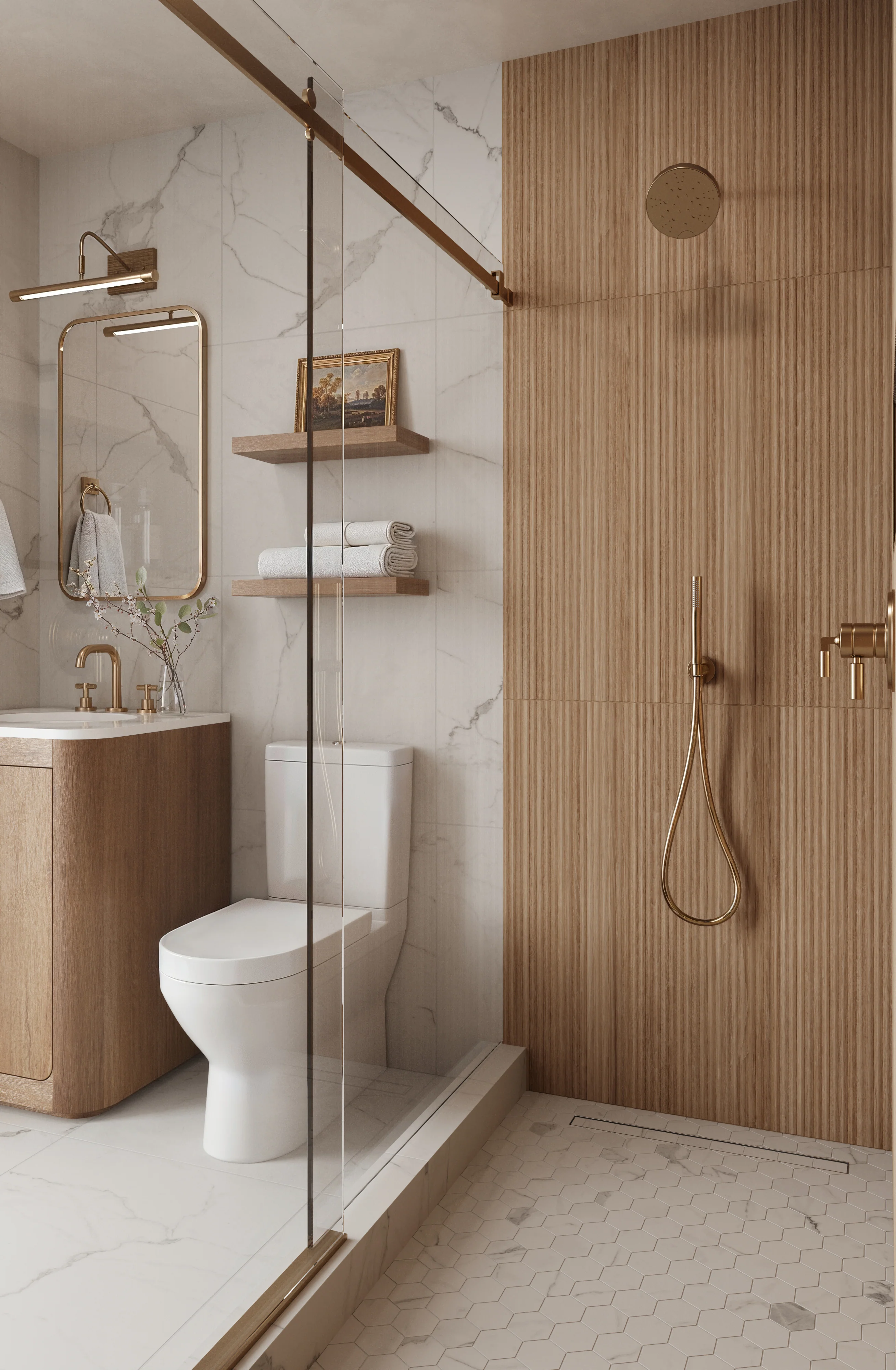 Jameson 12 x 36 Matte Ceramic Tile in Camel - Image 8