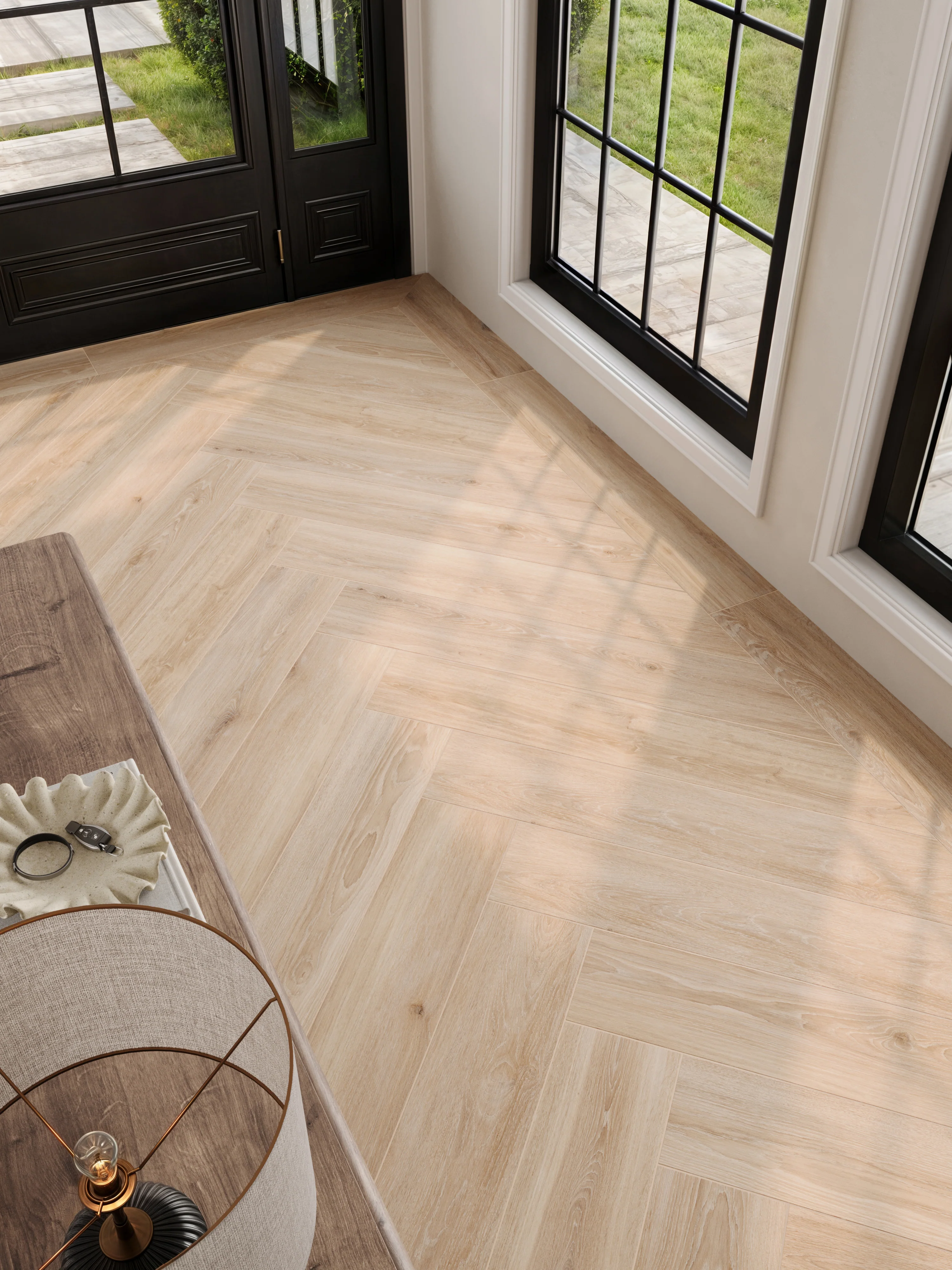 Jameson 8 x 48 Matte Porcelain Tile in Camel - Image 15