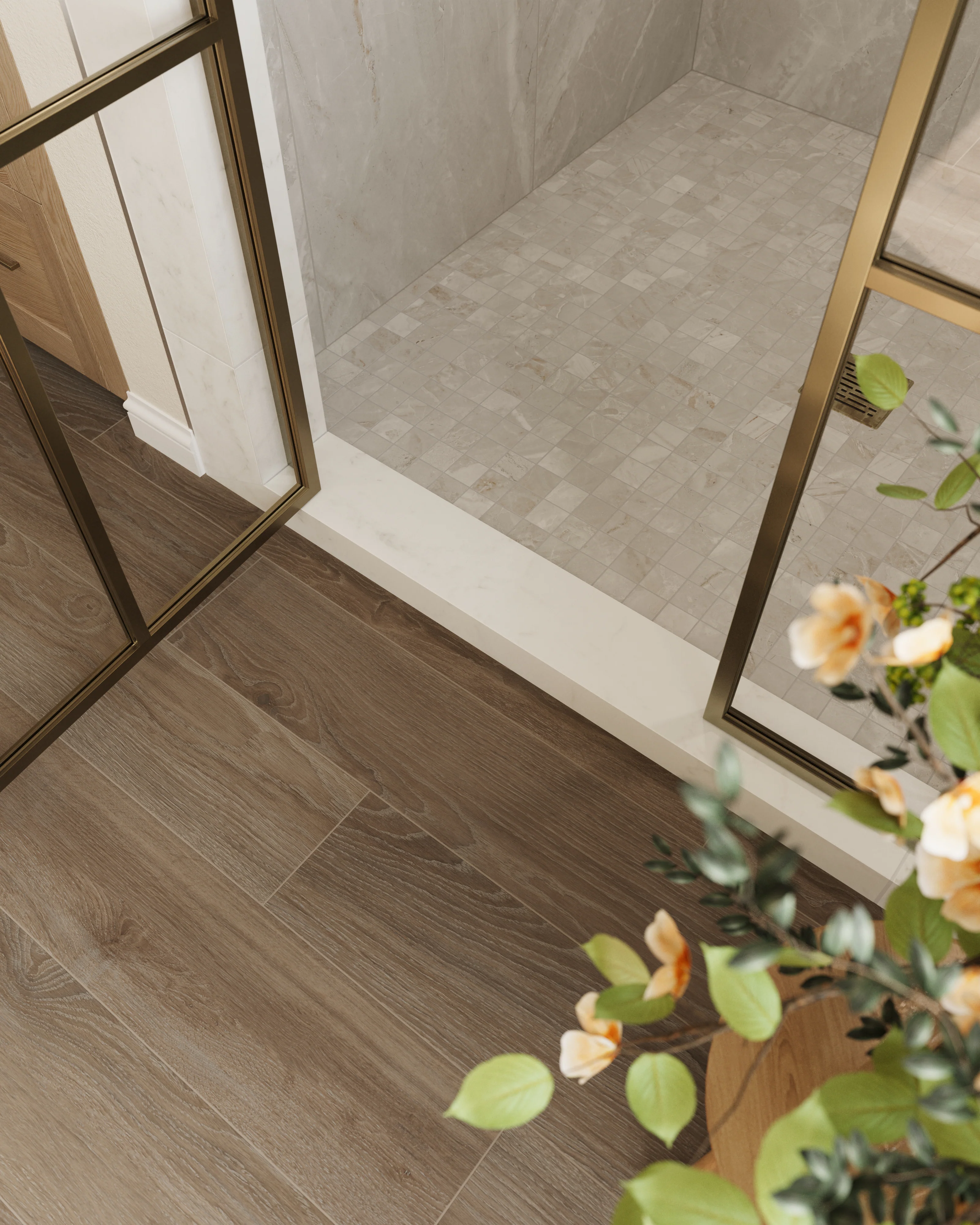 Jameson 8 x 48 Matte Porcelain Tile in Umber - Image 14