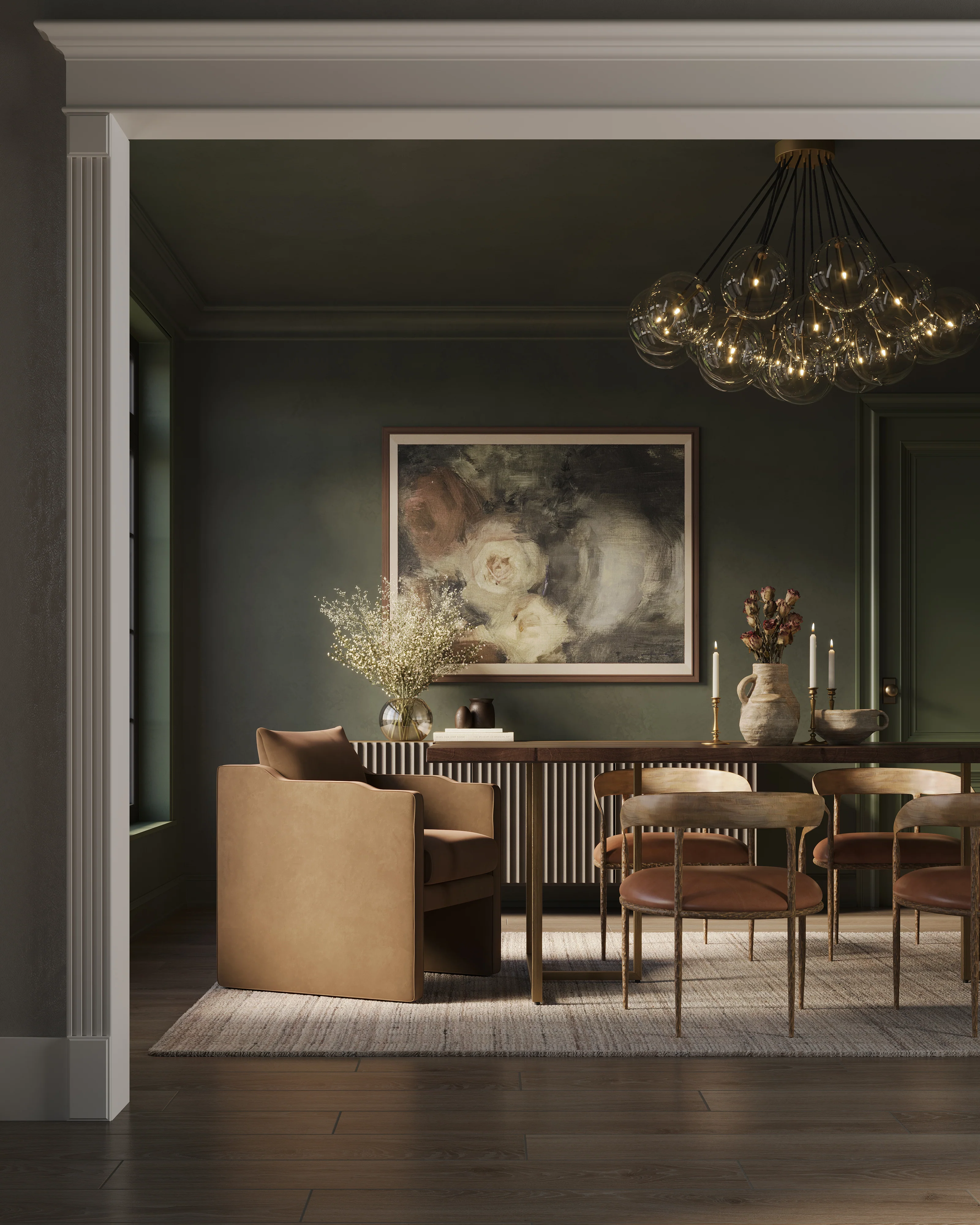 Jameson 8 x 48 Matte Porcelain Tile in Umber - Image 23