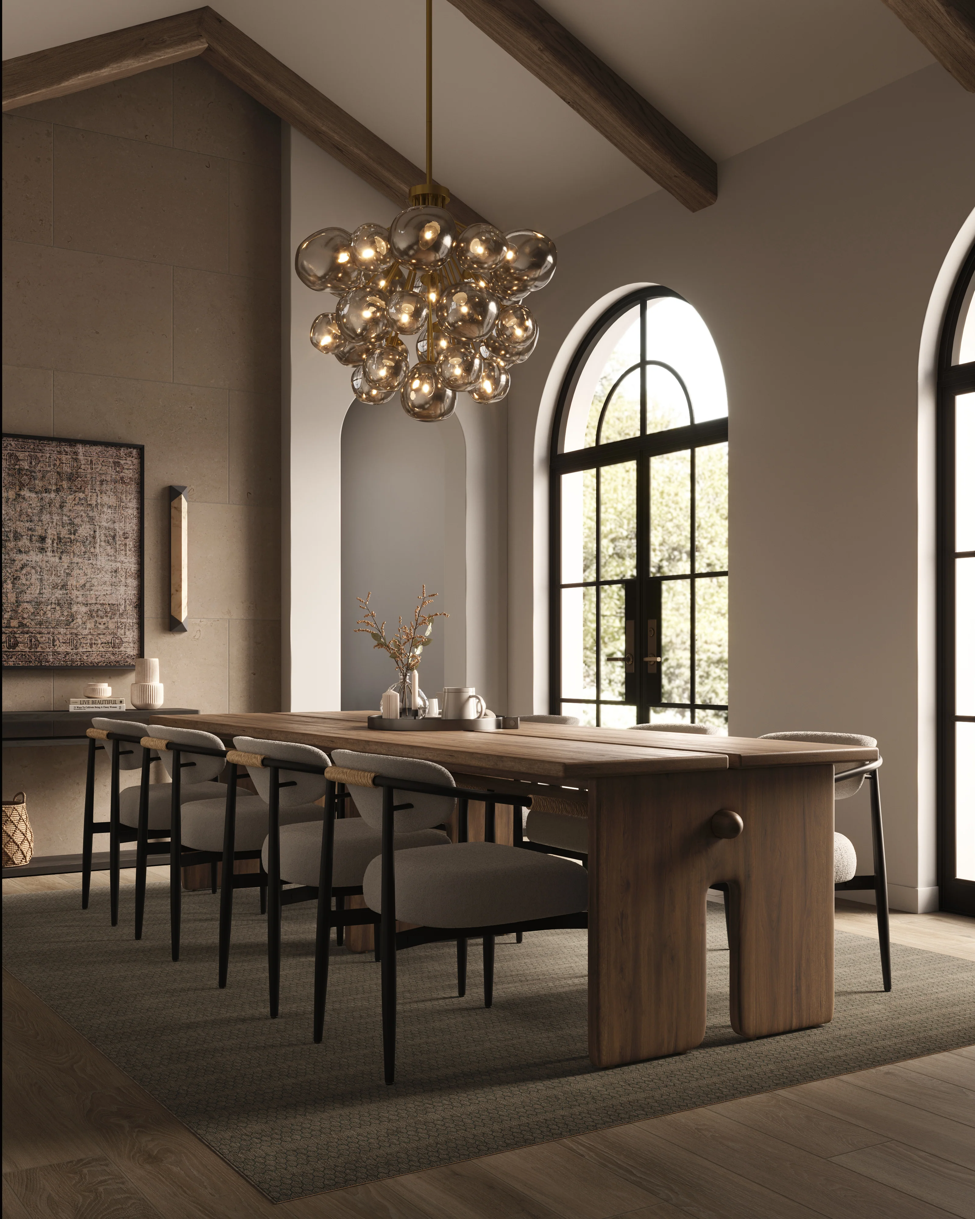Jameson 8 x 48 Matte Porcelain Tile in Umber - Image 29