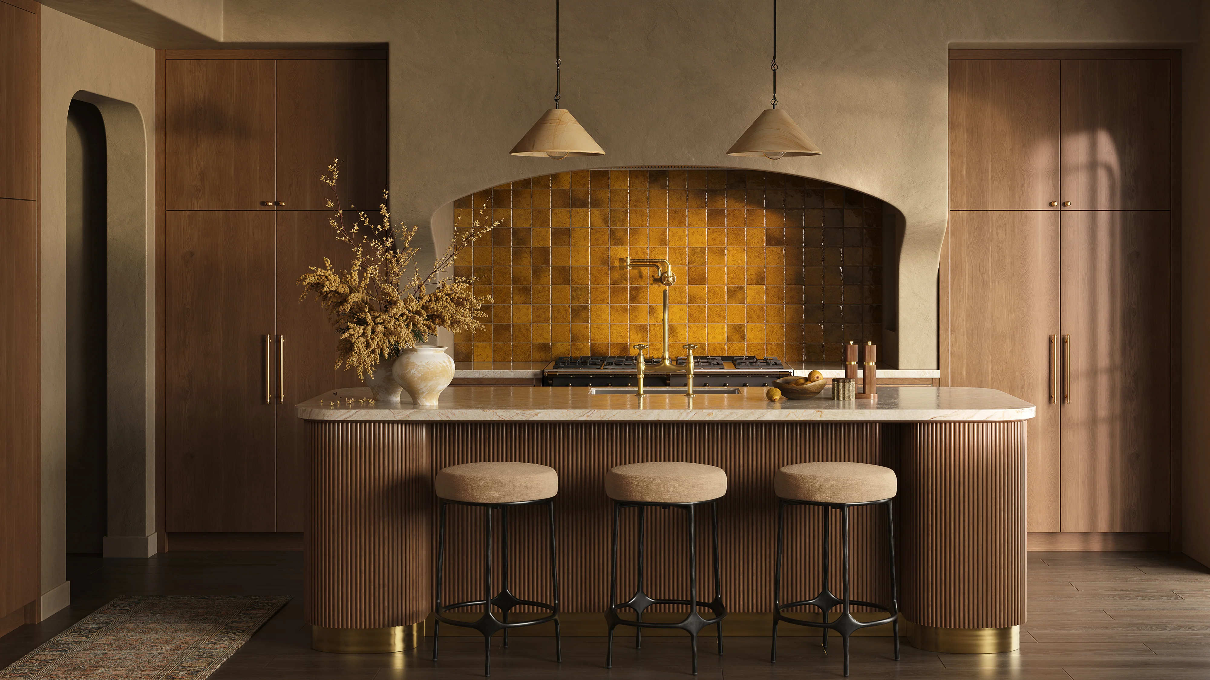 Jameson 8 x 48 Matte Porcelain Tile in Umber - Image 31