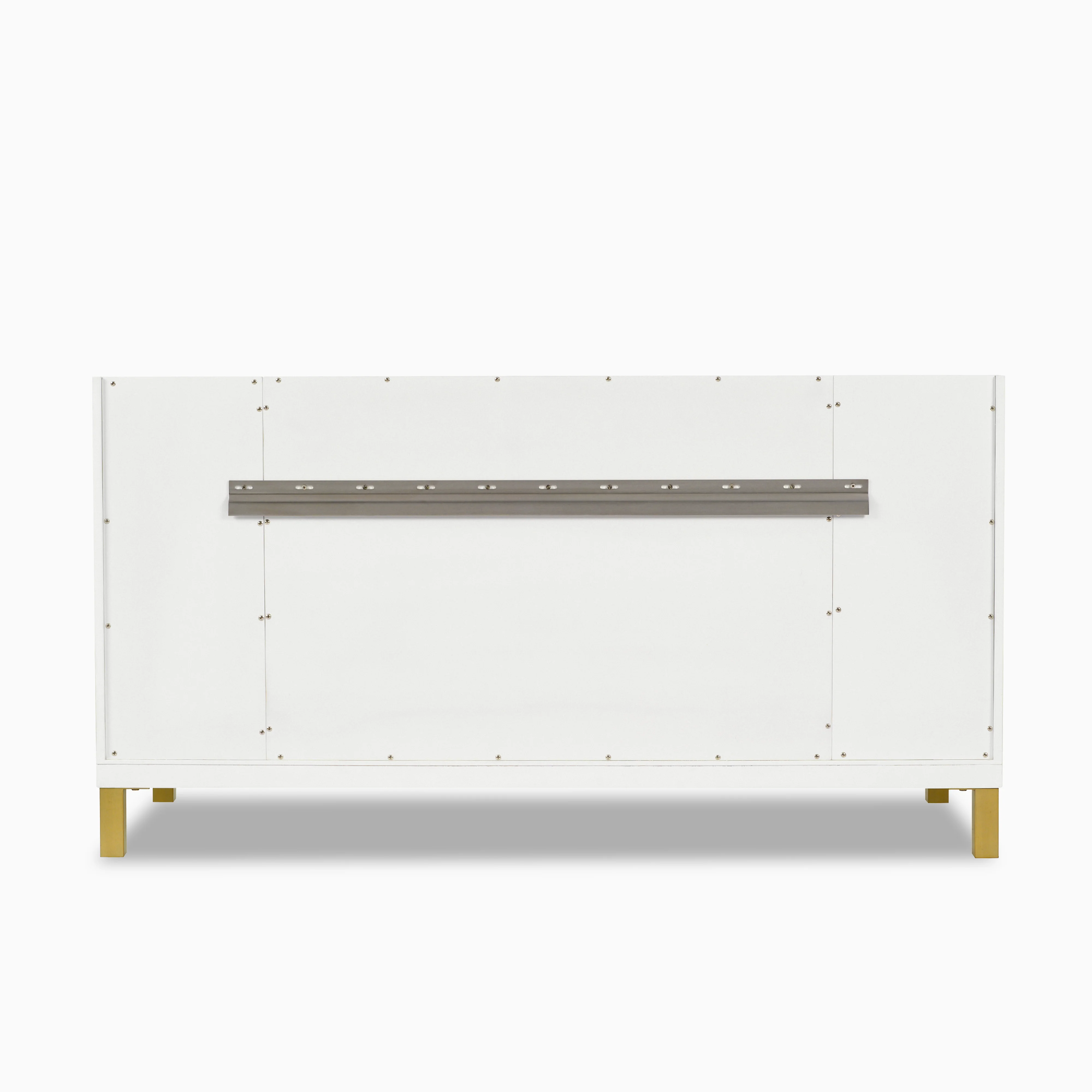 Janelle 60" Double Vanity in Glossy White with 3 cm White Zeus Silestone Top - Image 4