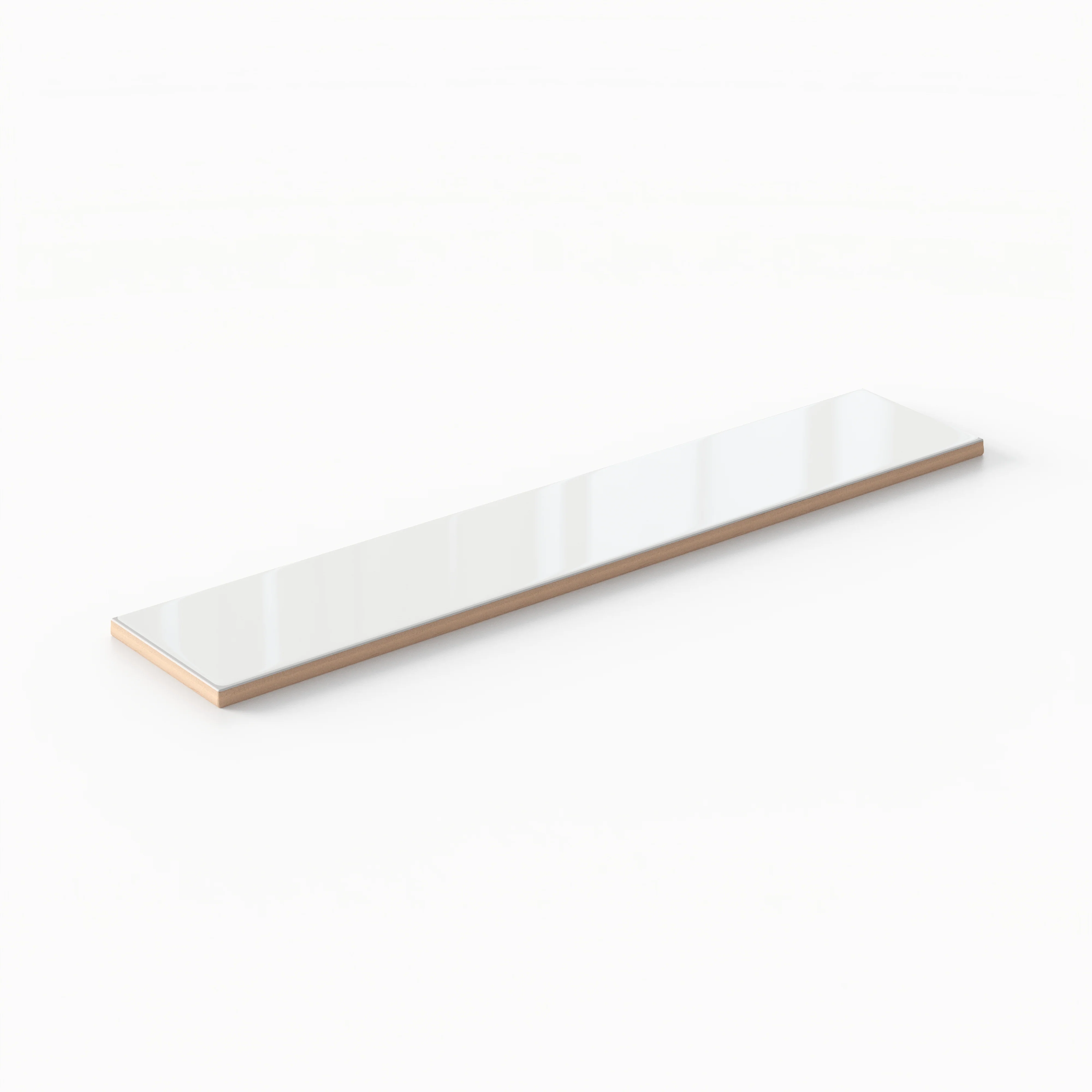 Jaxson 4 x 21 Glossy Ceramic Tile in White - Image 4