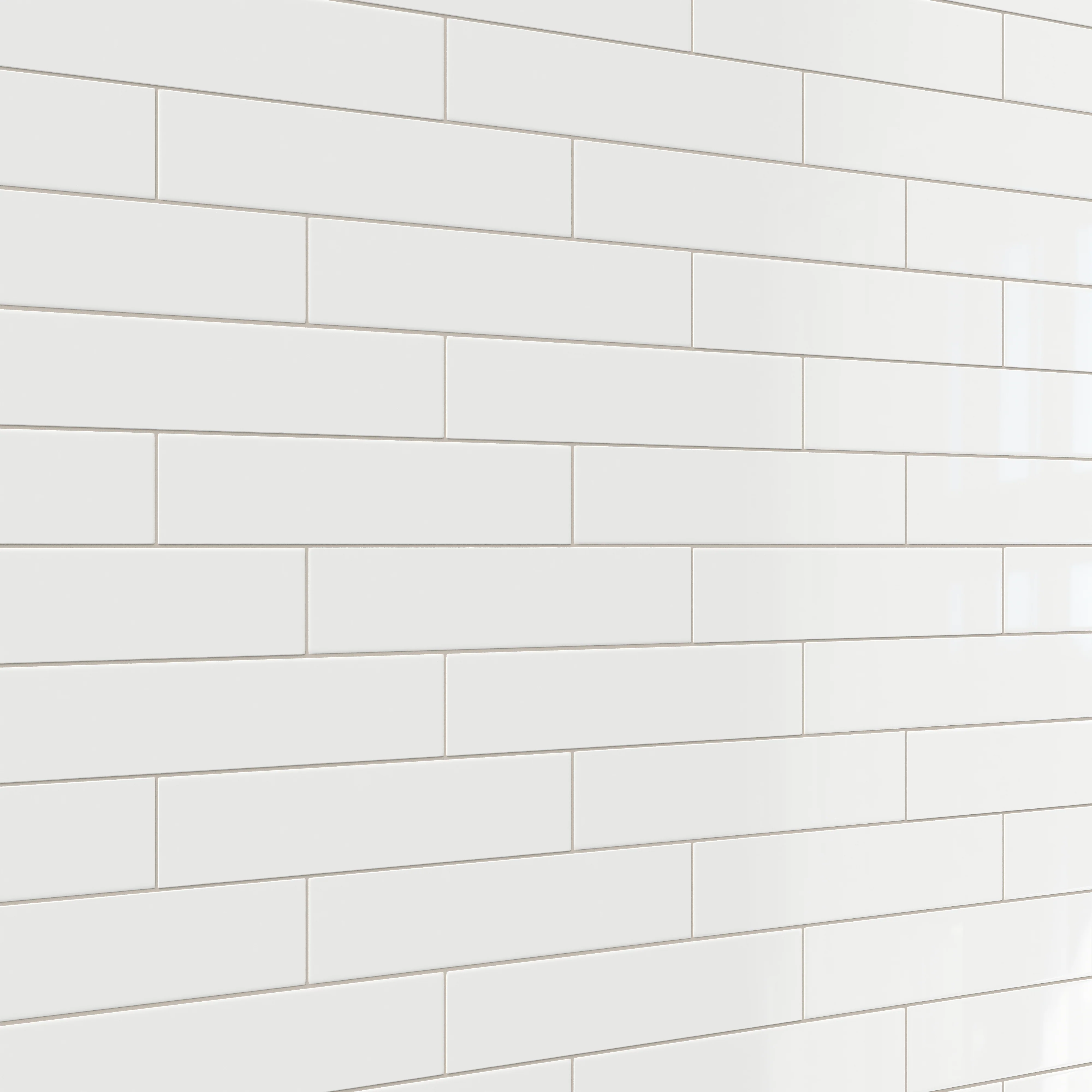 Jaxson 4 x 21 Glossy Ceramic Tile in White - Image 5