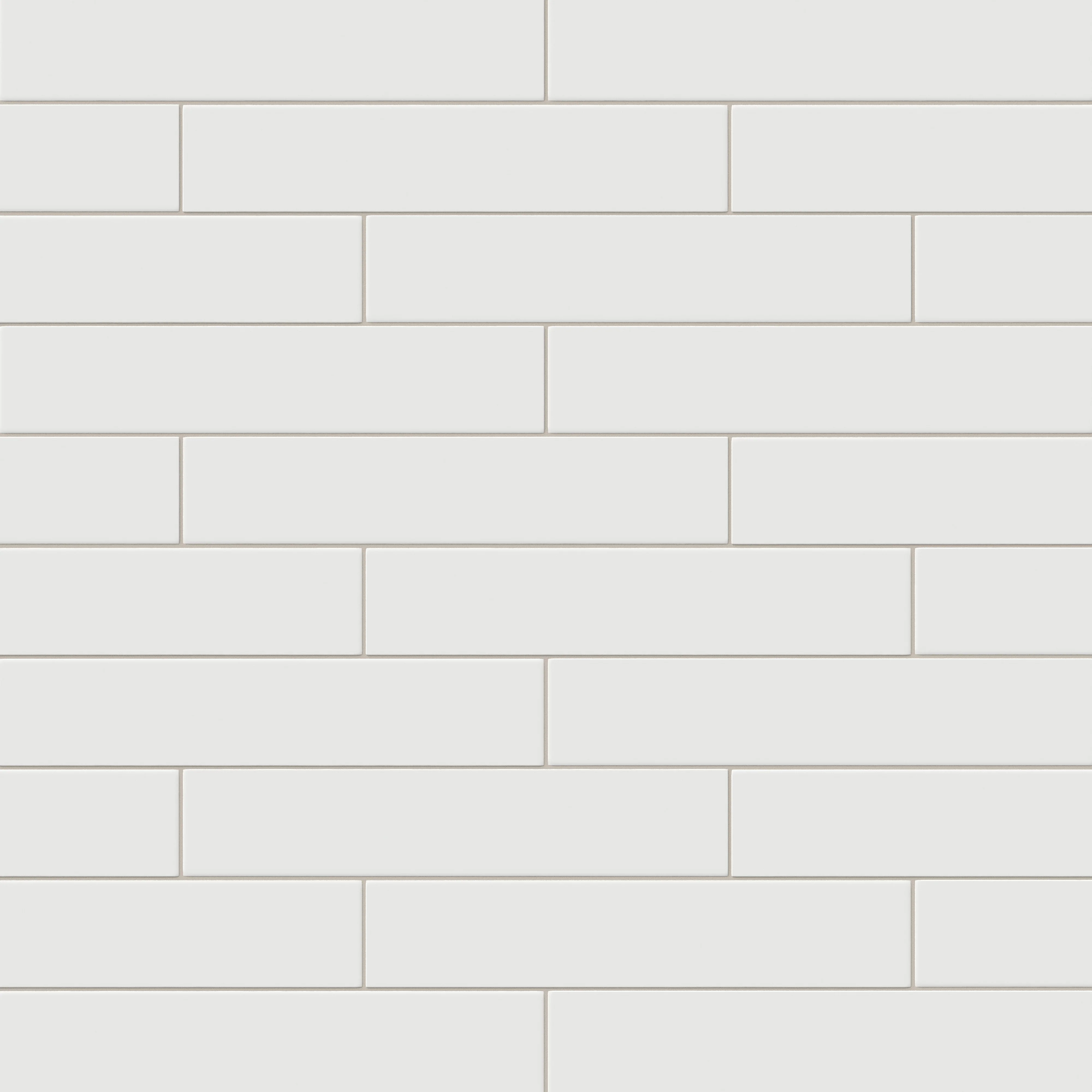 Jaxson 4 x 21 Glossy Ceramic Tile in White - Image 6