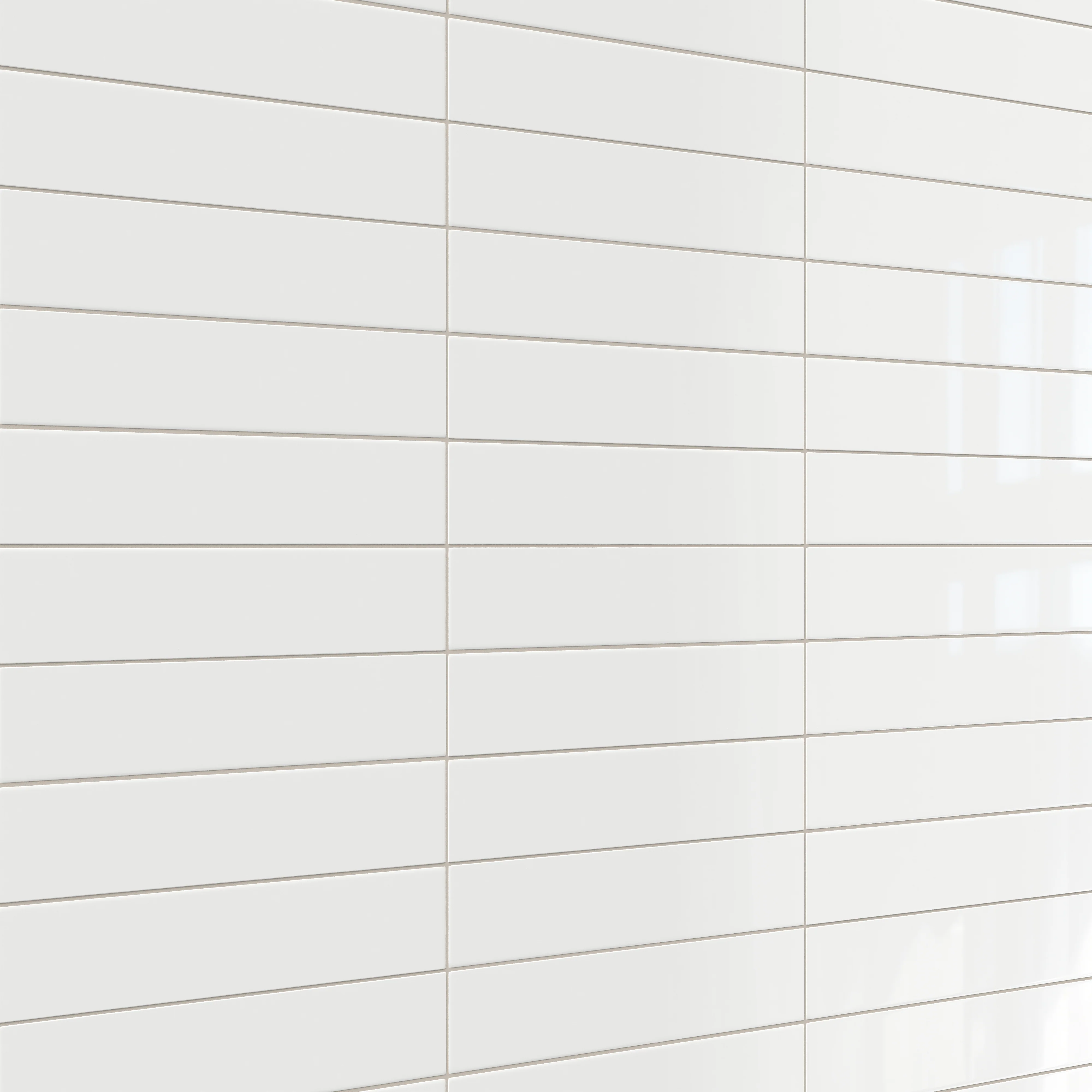 Jaxson 4 x 21 Glossy Ceramic Tile in White - Image 8