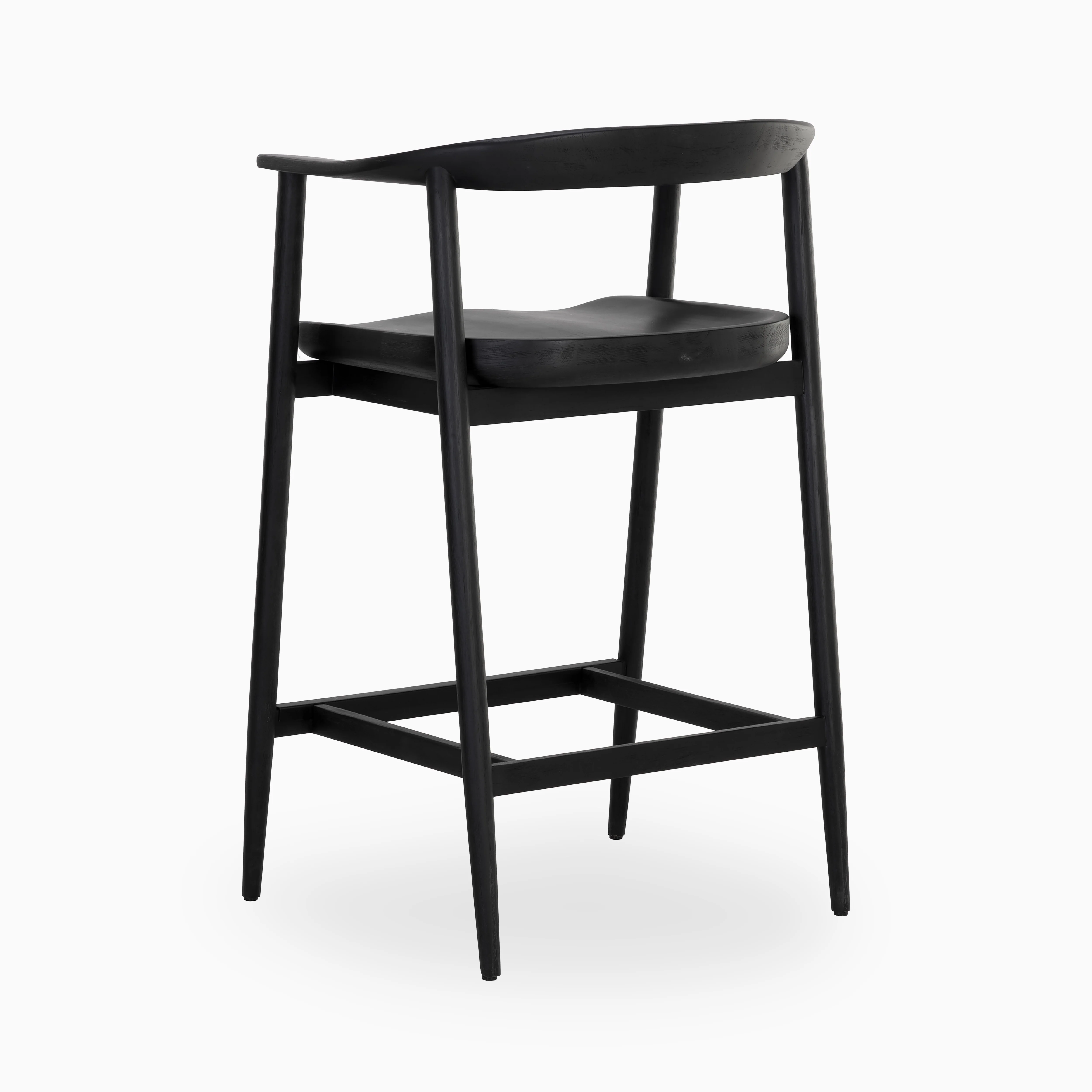 Joel Counter Stool in Black - Image 5