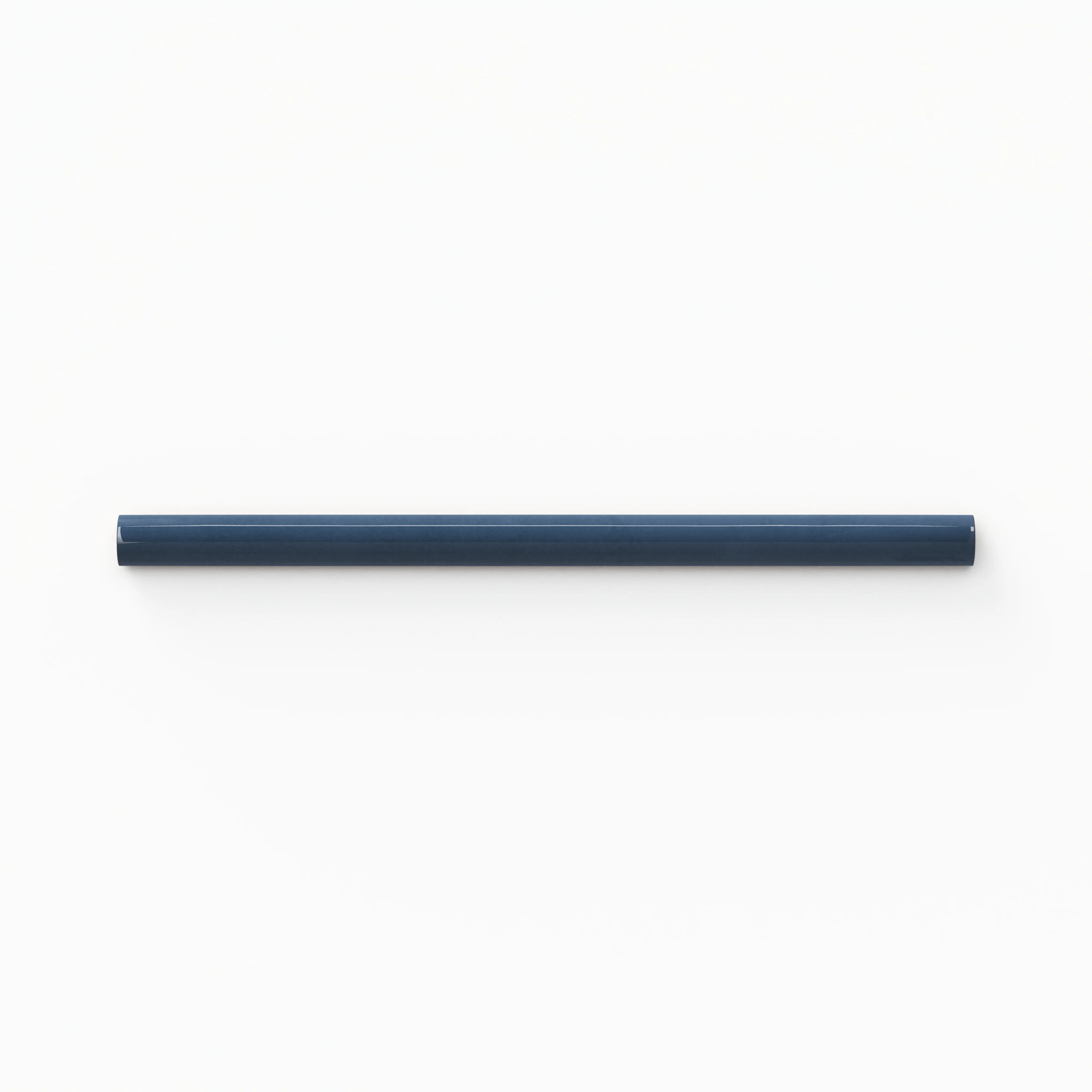 Jojo 0.43 x 6.3 Trim Glossy Porcelain Tile in Denim