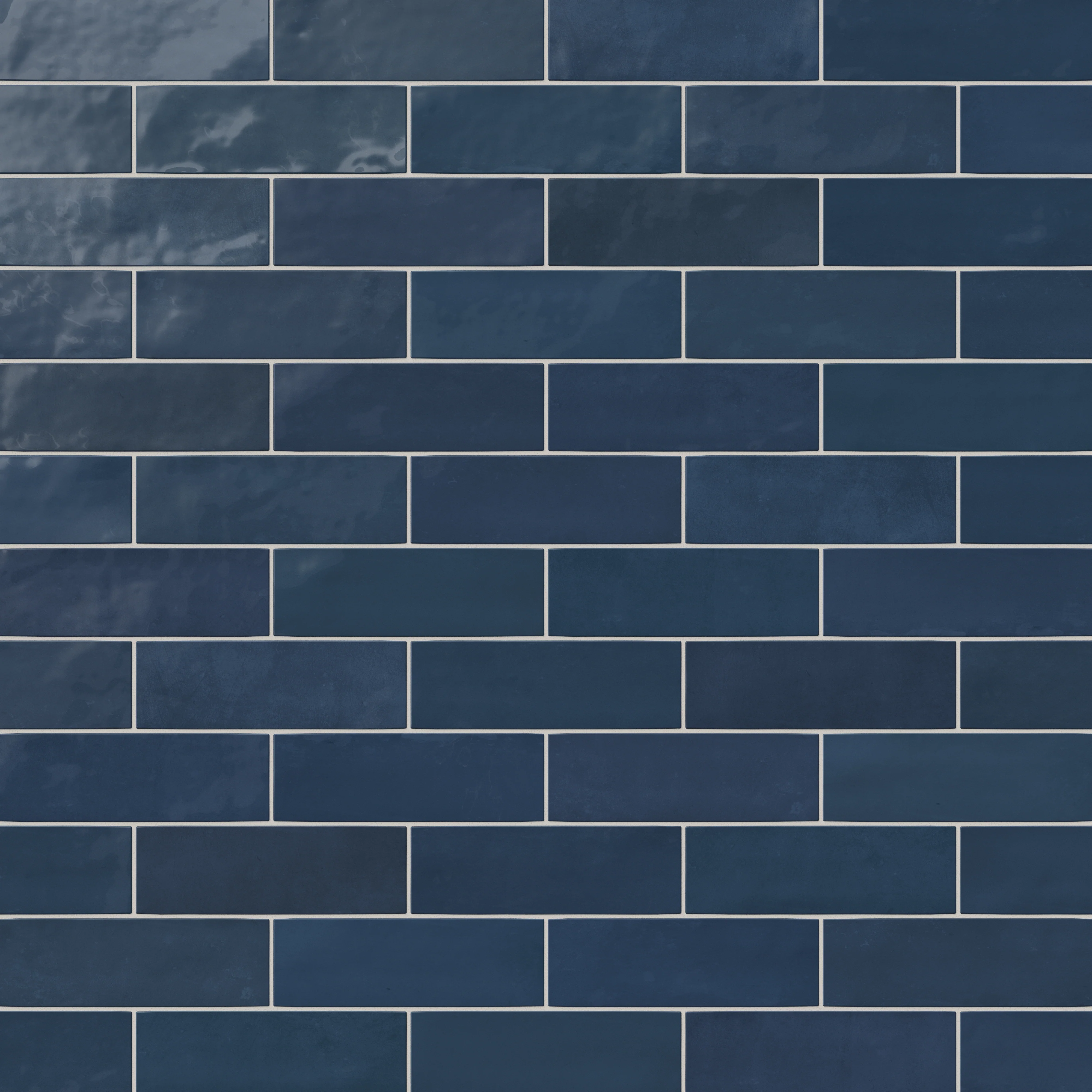 Jojo 2 x 6.3 Glossy Ceramic Tile in Denim - Image 5