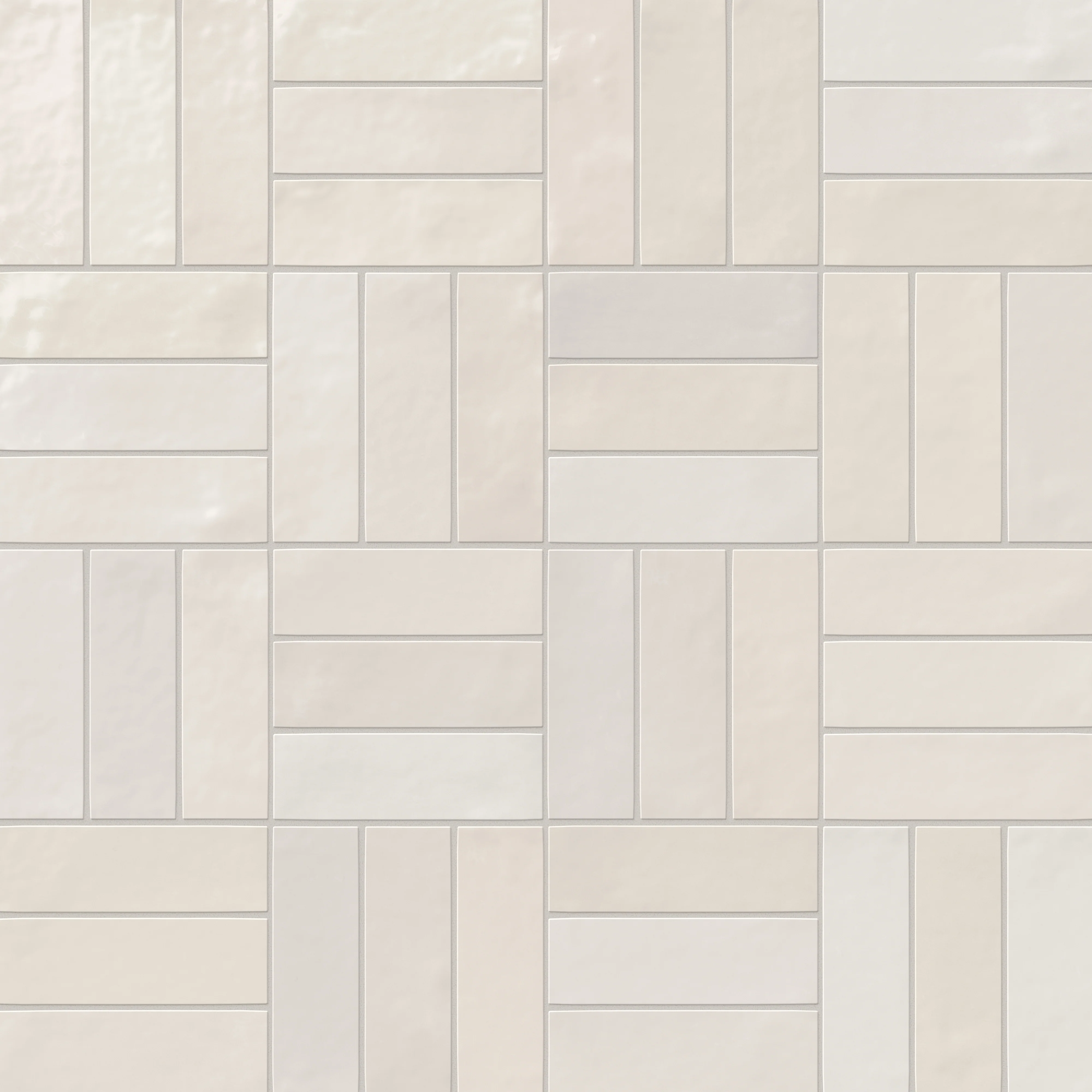 Jojo 2 x 6.3 Glossy Ceramic Tile in Ivory - Image 8