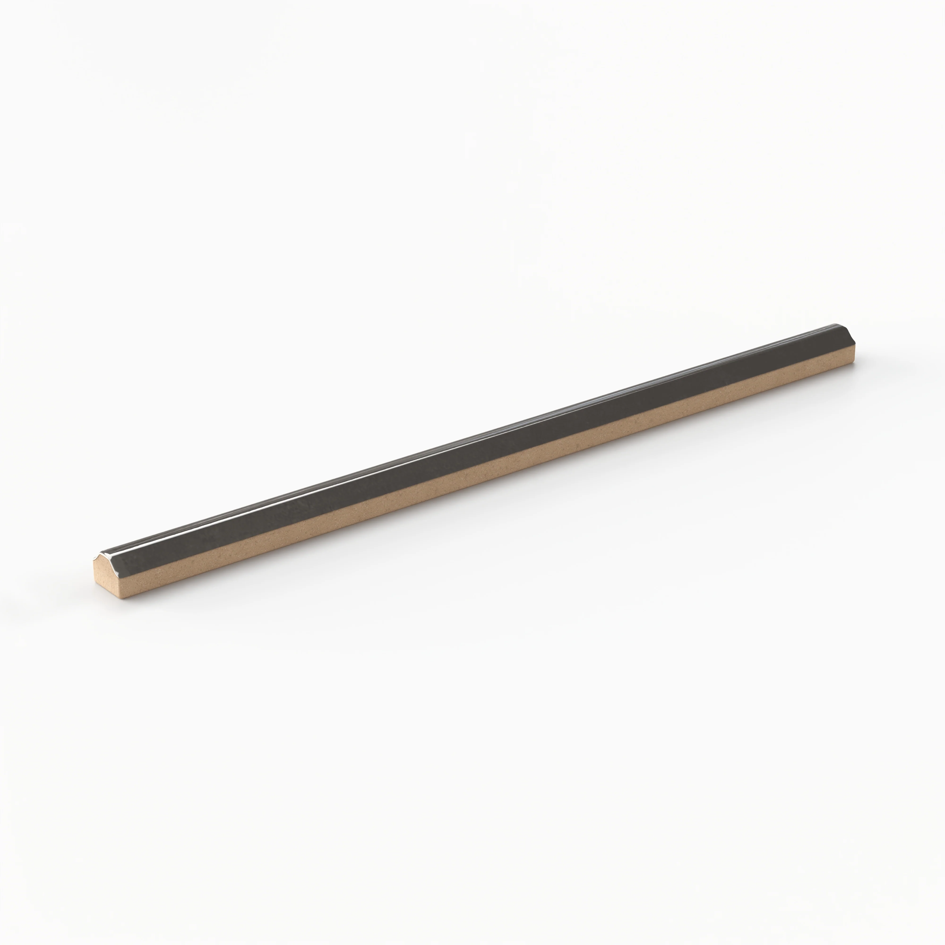 Josie 0.5 x 10 Pencil Glossy Ceramic Tile in Taupe - Image 2