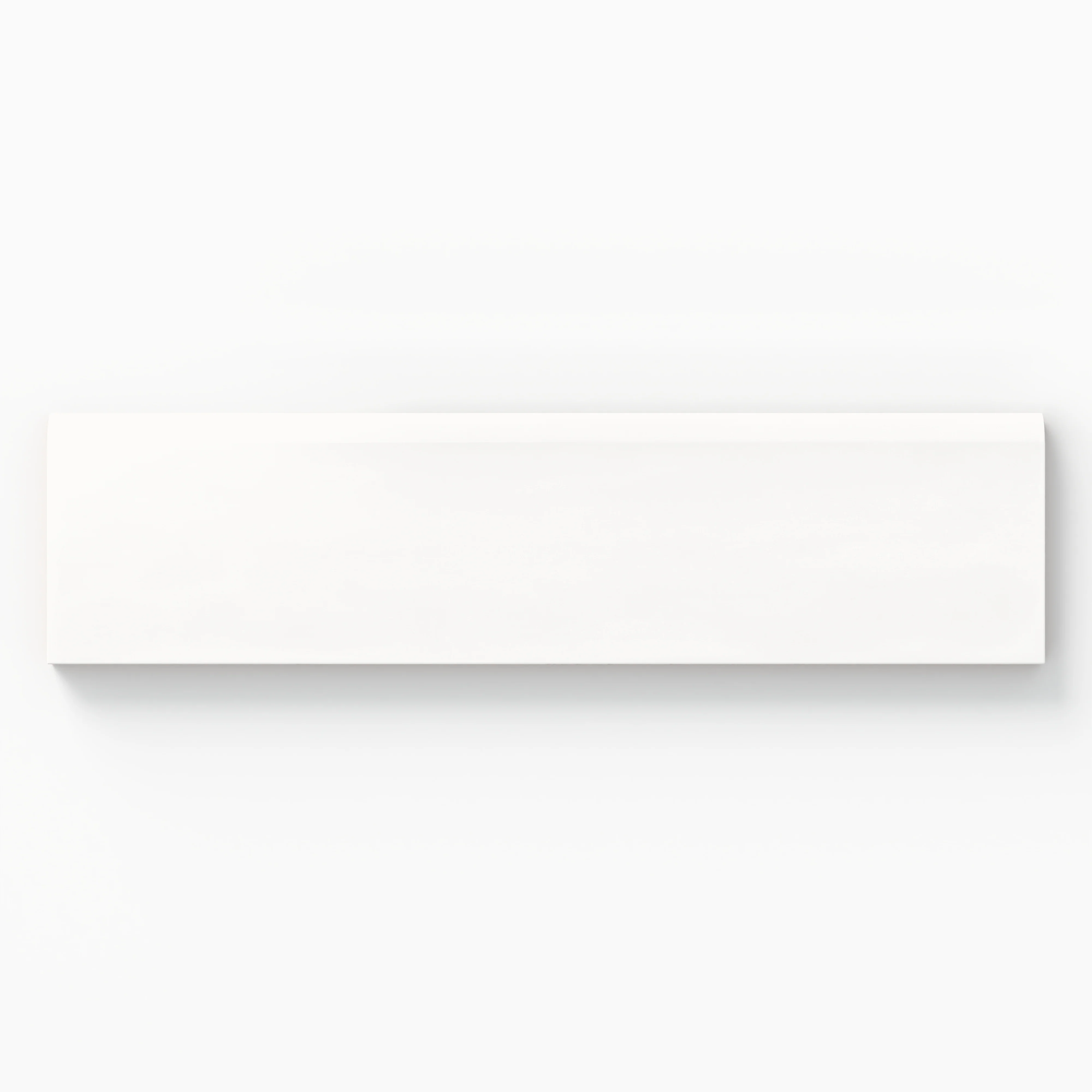 Josie 3 x 10 Bullnose Glossy Ceramic Tile in Pearl