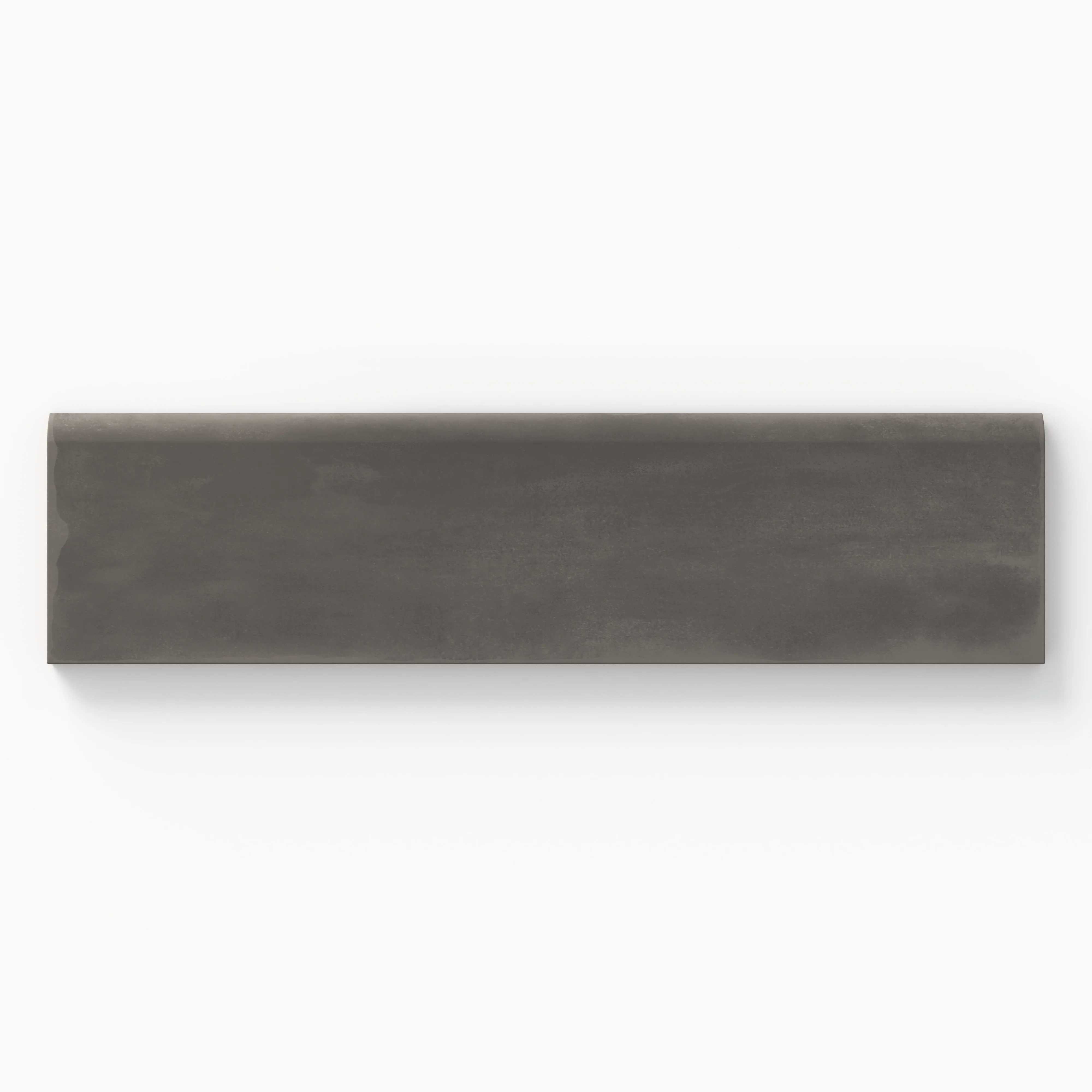 Josie 3 x 10 Bullnose Matte Ceramic Tile in Taupe