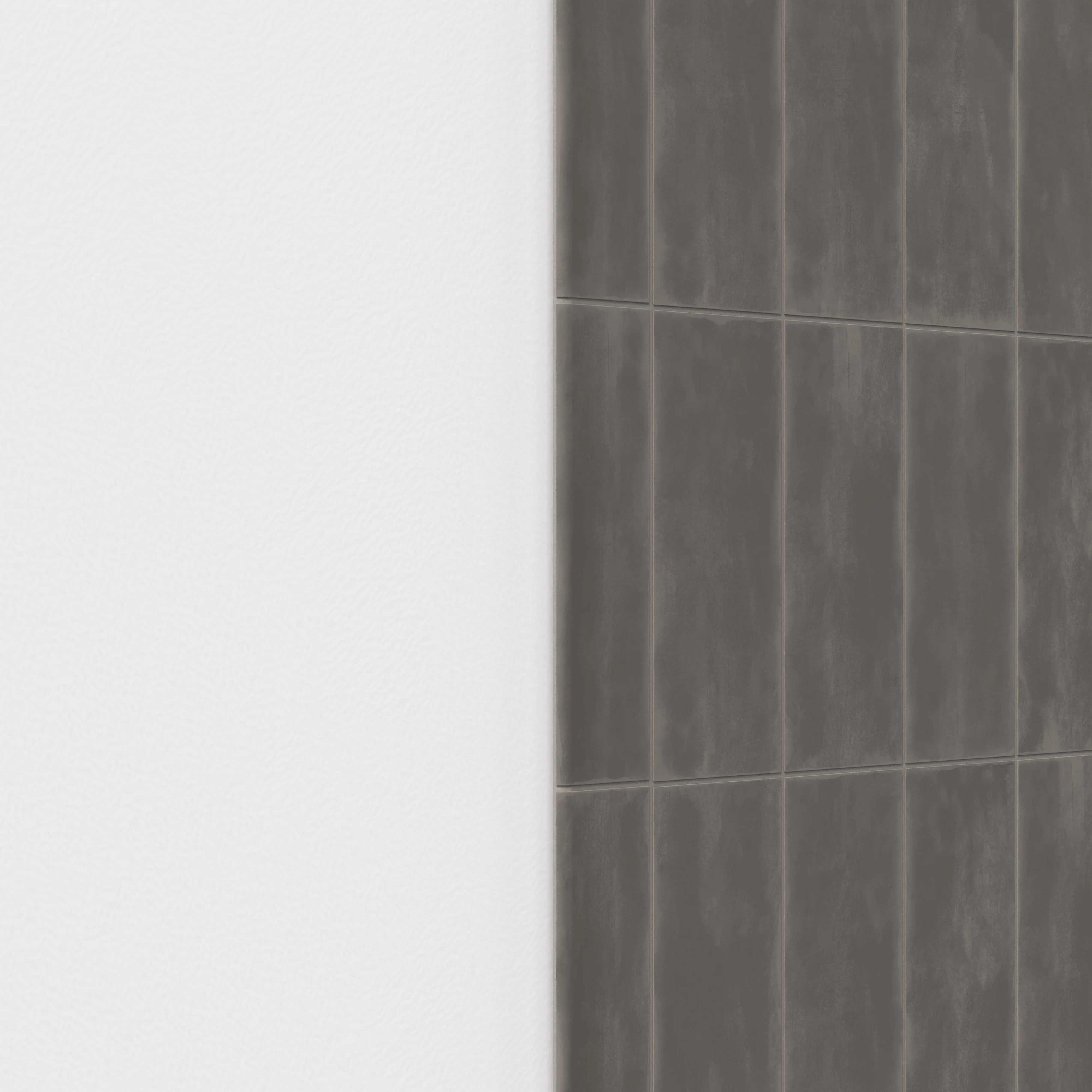 Josie 3 x 10 Bullnose Matte Ceramic Tile in Taupe - Image 3