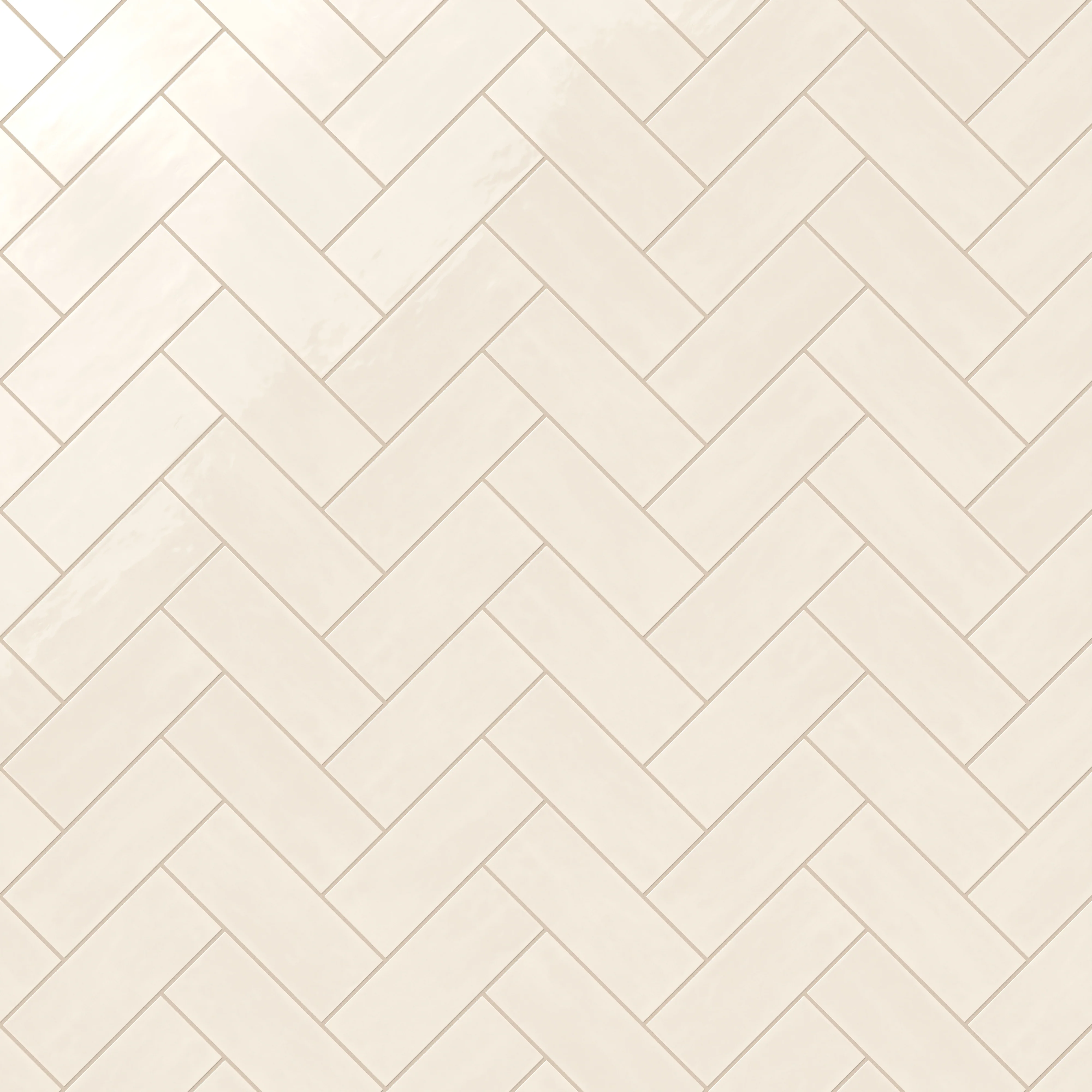 Josie 4 x 10 Glossy Ceramic Tile in Cream - Image 10