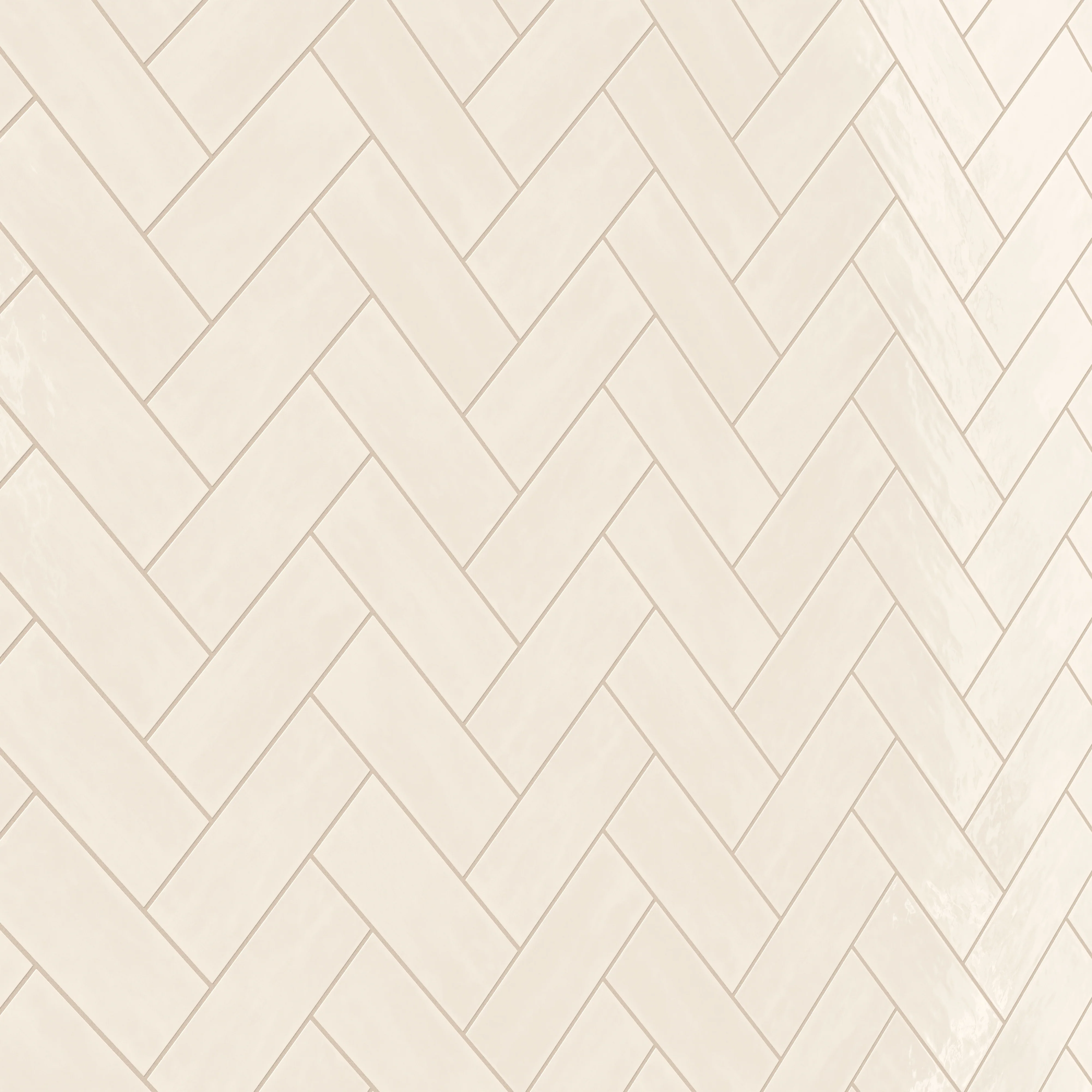 Josie 4 x 10 Glossy Ceramic Tile in Cream - Image 9