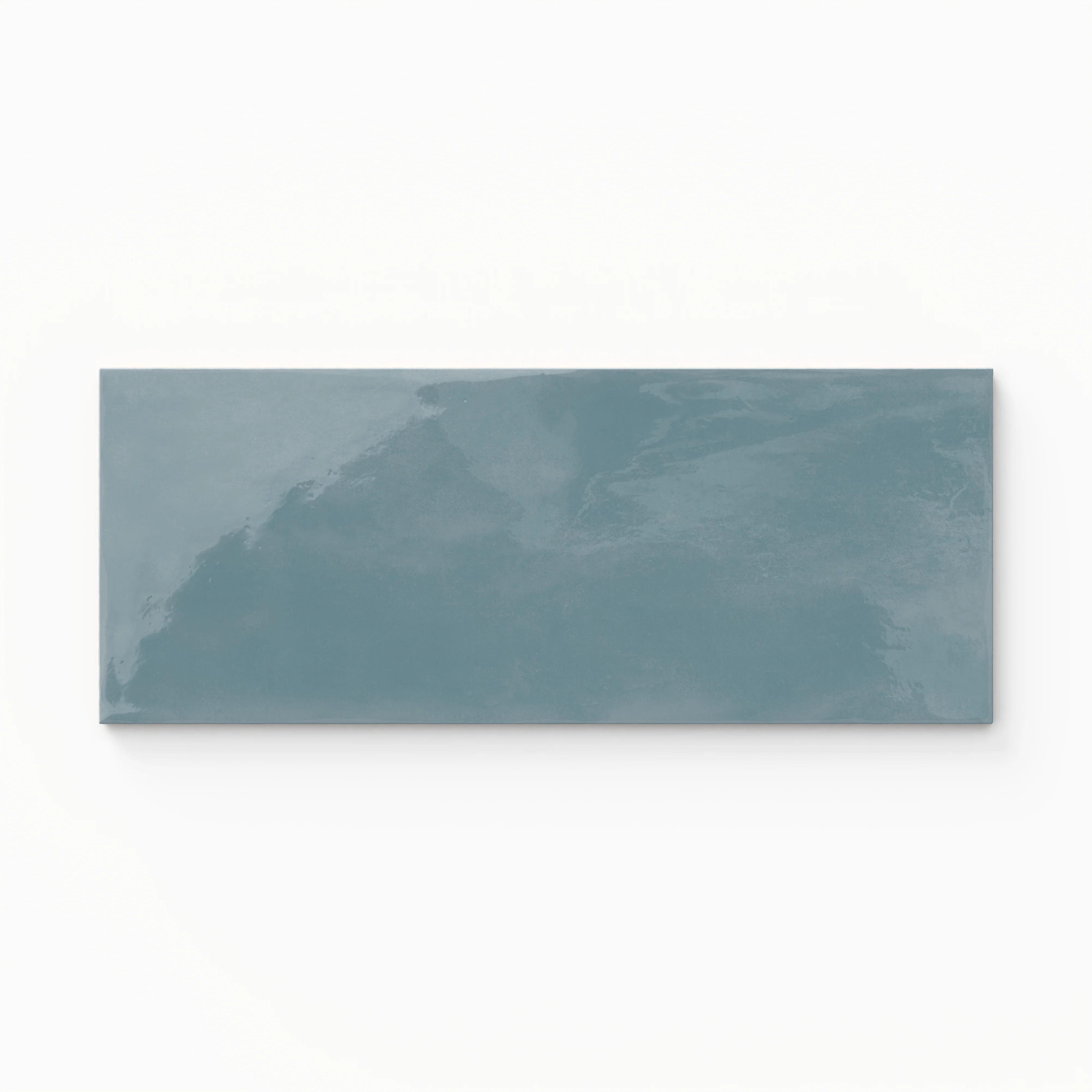 Josie 4 x 10 Glossy Ceramic Tile in Ocean - Image 2