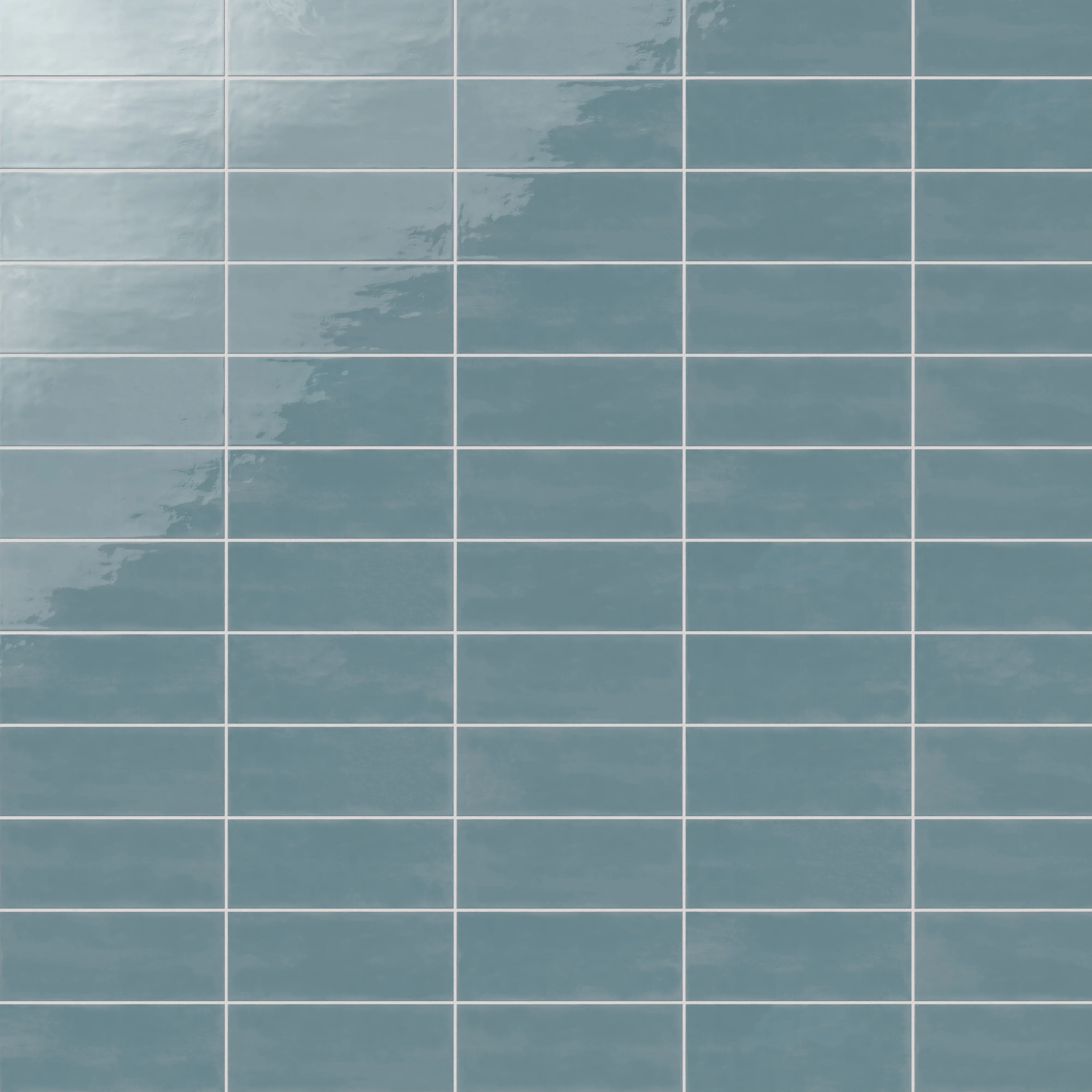 Josie 4 x 10 Glossy Ceramic Tile in Ocean - Image 5