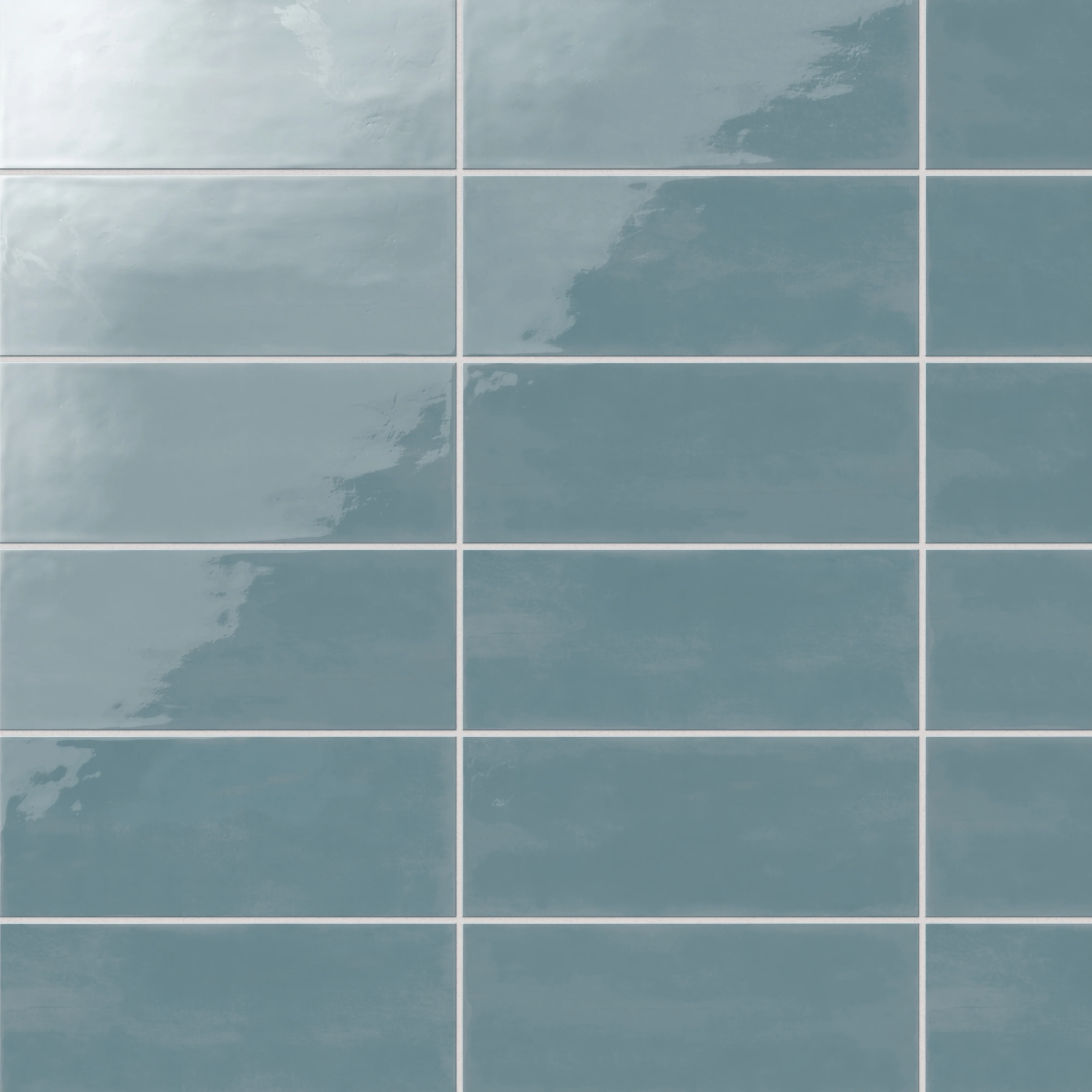 Josie 4 x 10 Glossy Ceramic Tile in Ocean - Image 6